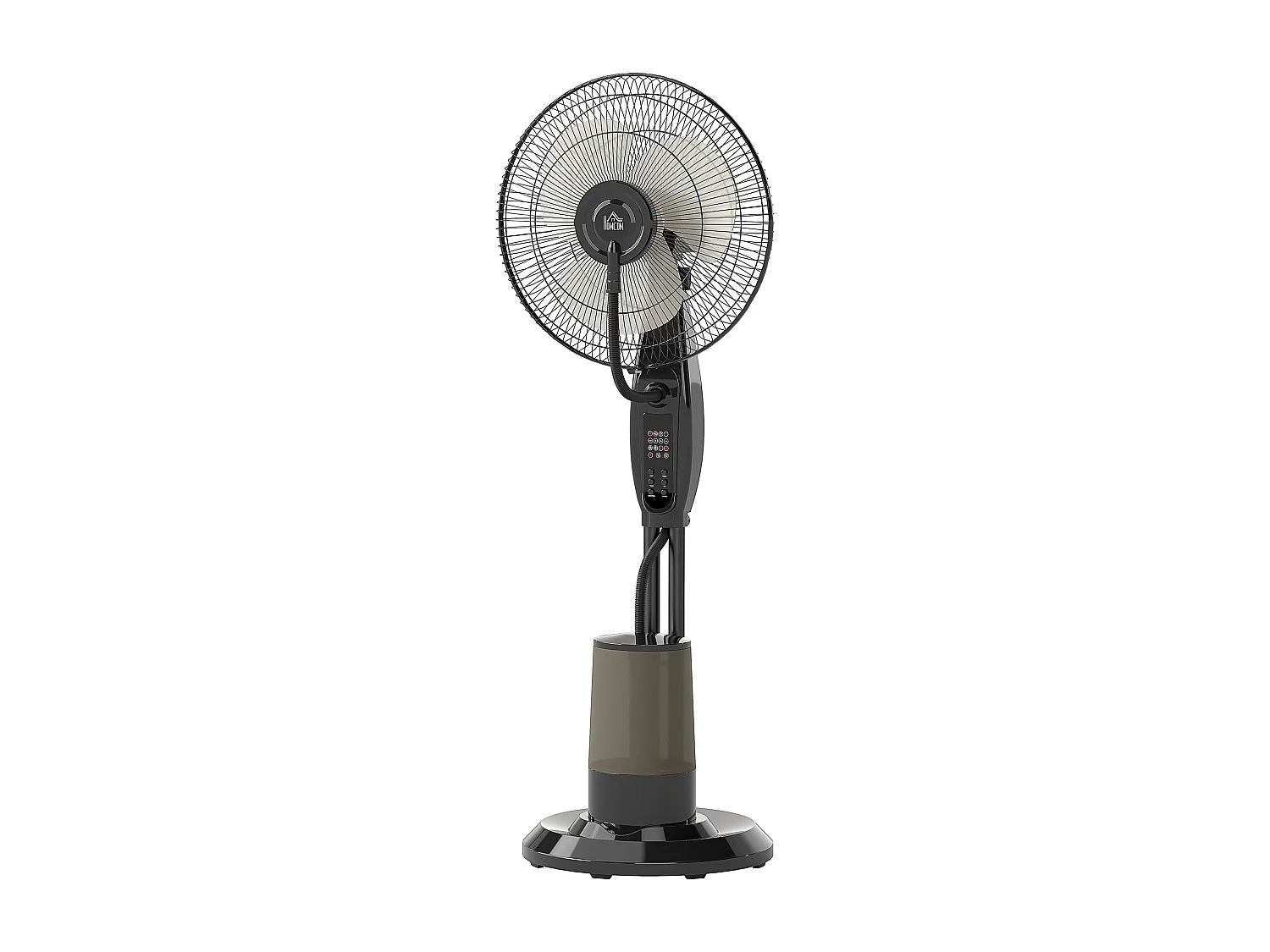 Ventilatore nebulizzatore serbatoio 3.2l 3 modalità e 3 velocità