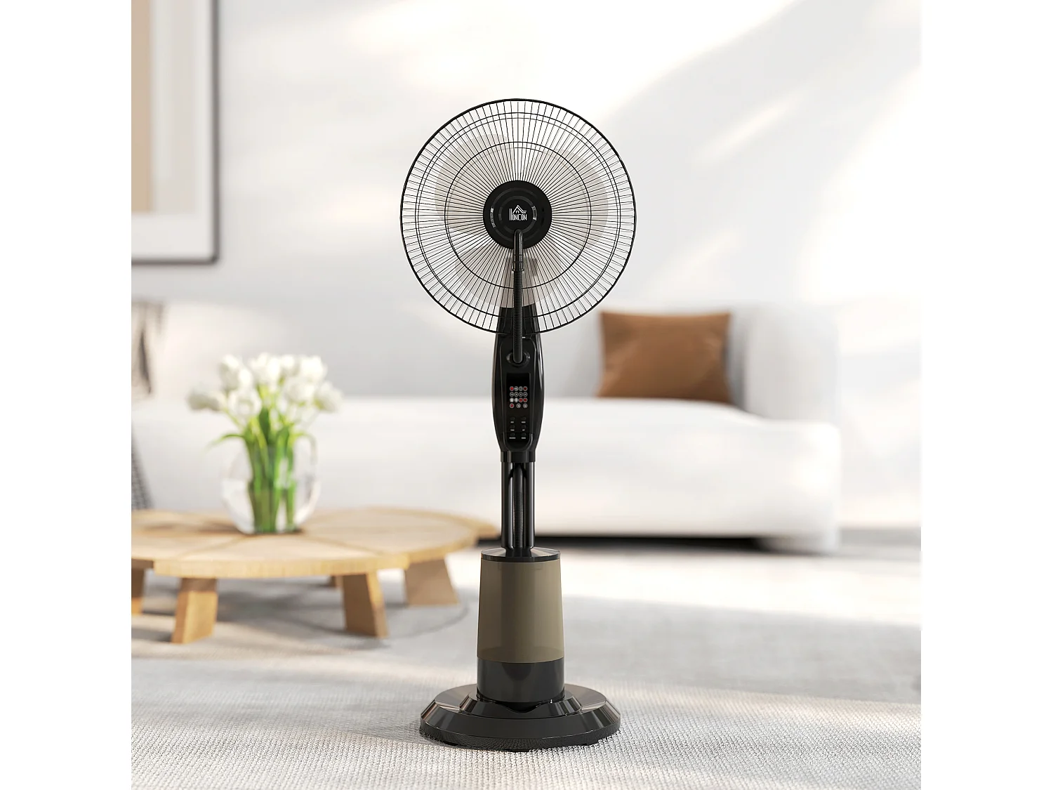 Ventilatore nebulizzatore serbatoio 3.2l 3 modalità e 3 velocità