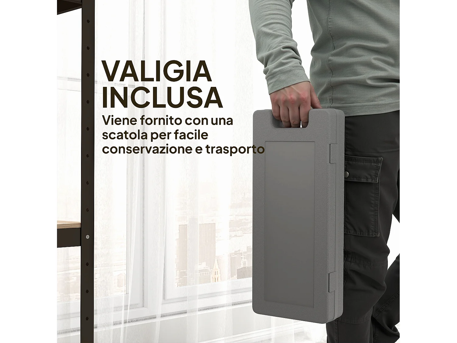 Set di manubri con impugnatura antiscivolo in metallo multicolore