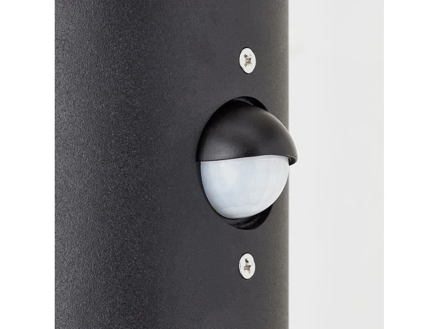SERGIORO Außenwandleuchte - BRILLIANT - 2L mit Bewegungssensor - Mattschwarz - Aluminium/Kunststoff - IP44