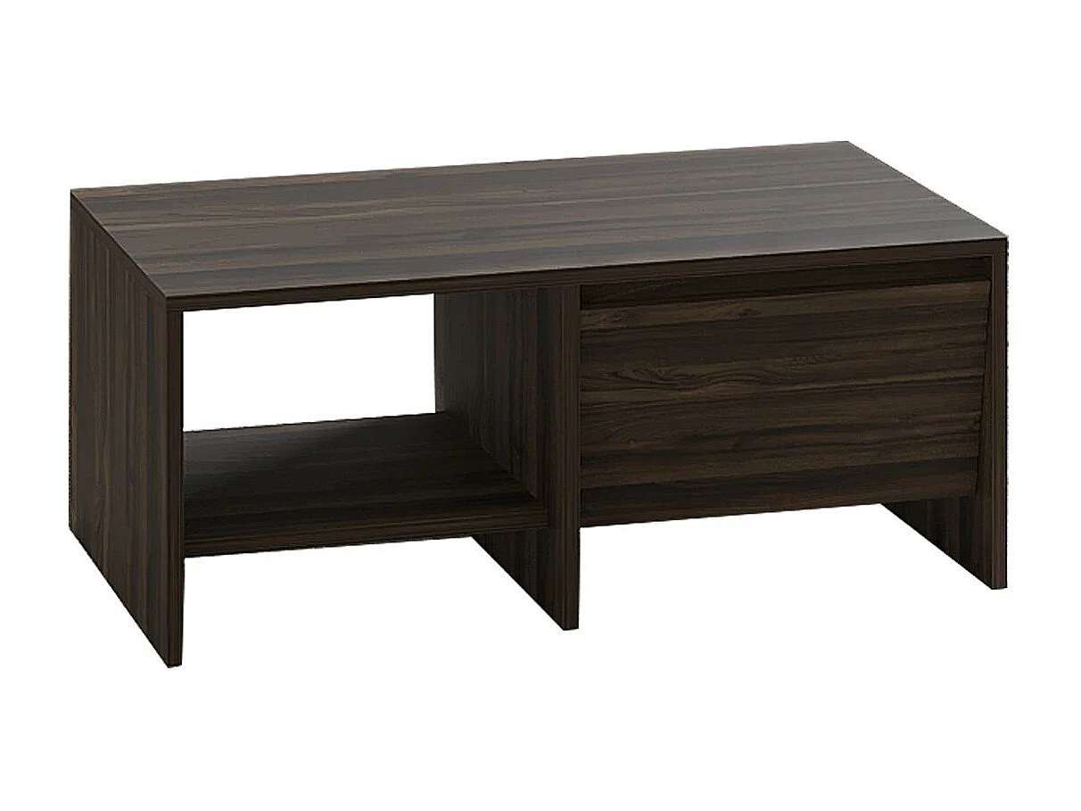 "Laris" Holztisch - Braun - Elegantes Design - 90 x 45 x 35 cm