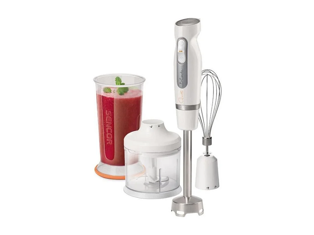 Robot multifonctions - Sencor - SHB 4378WH - 2 vitesses - 800 W - Hachoir et Fouet