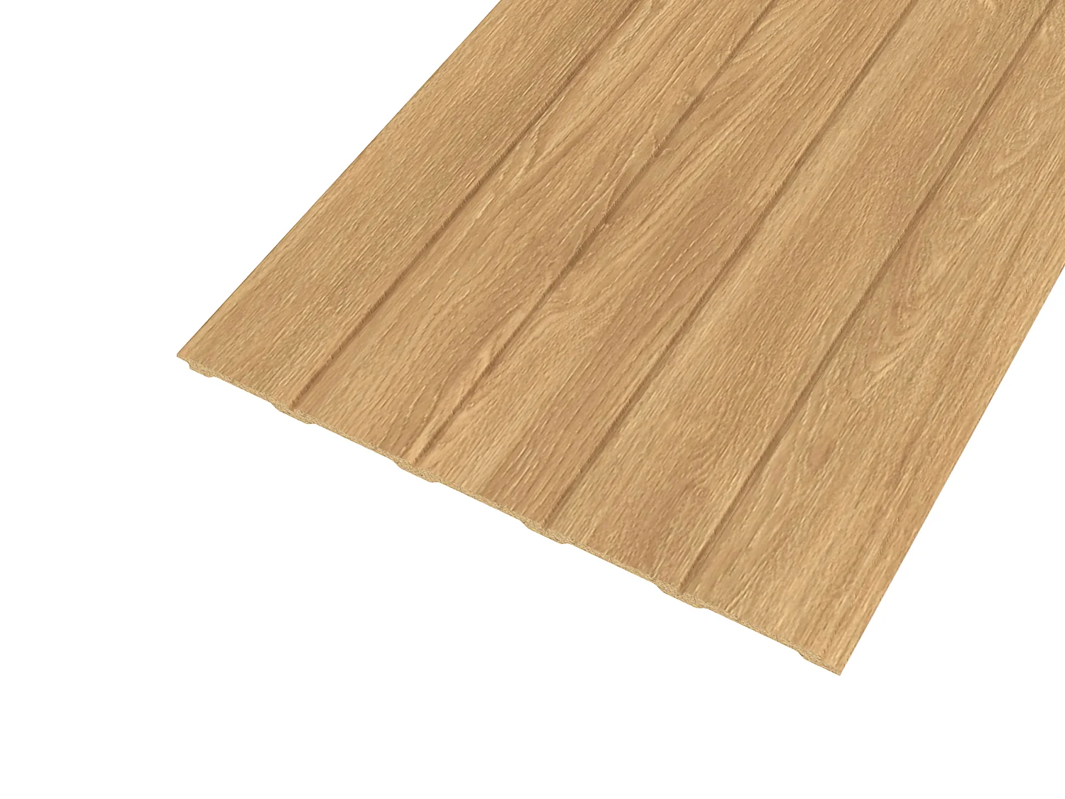 Panneau mural 3D - Finition bois - Pack de 2,6 m² - Lot de 4 pièces - TIRELIUS