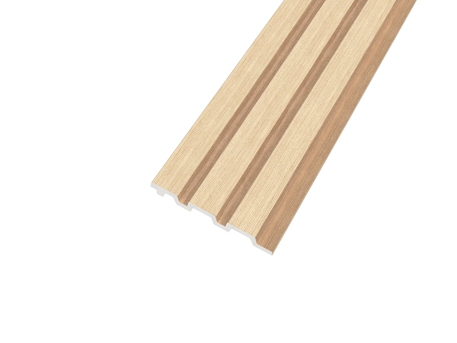 Panneau mural 3D effet strié - Finition bois - Pack de 3,12 m² - Lot de 10 pièces - GALUVA