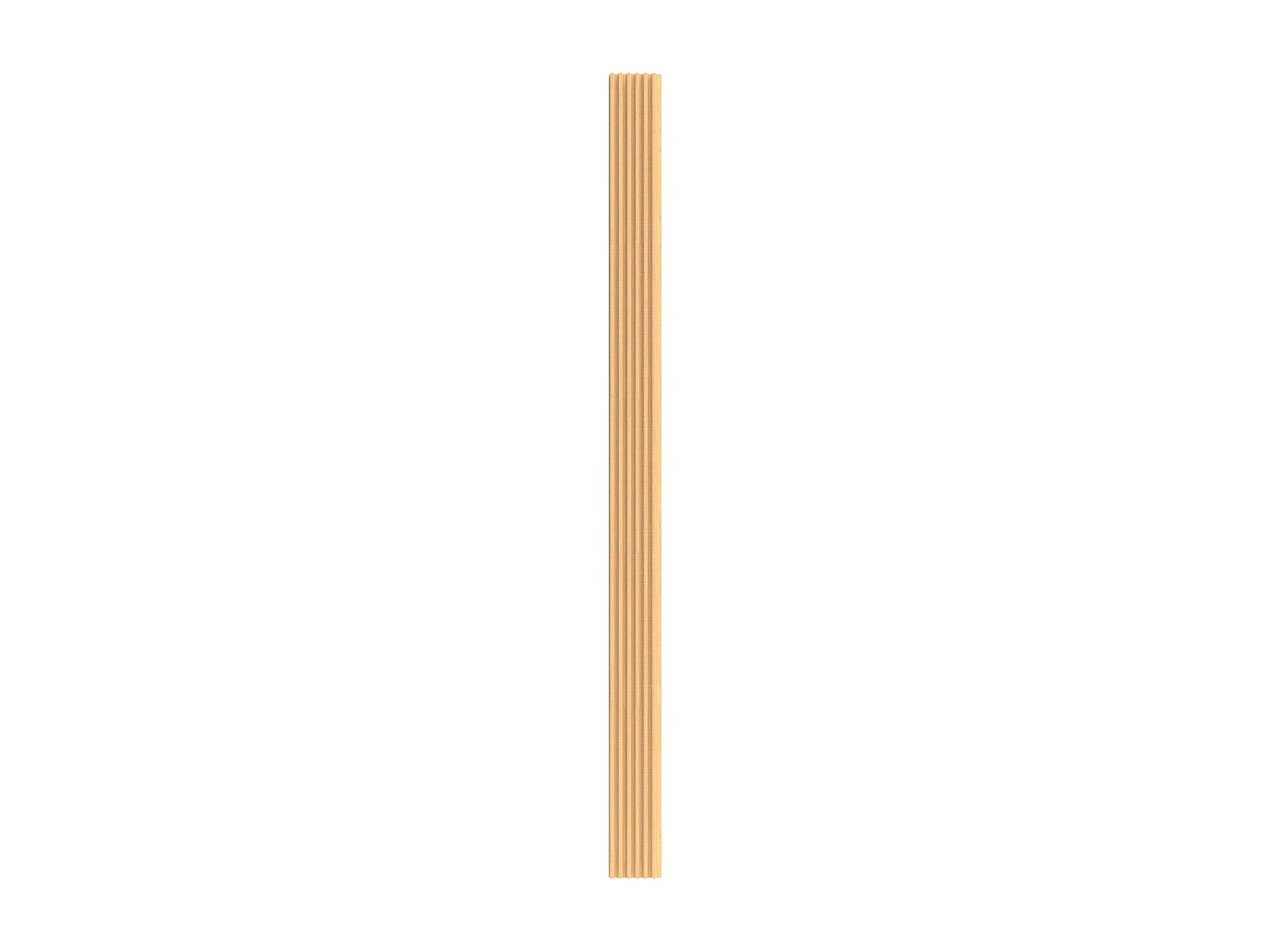 Panneau mural 3D effet strié - Finition bois -  Pack de 3,57 m² - Lot de 8 pièces - TALIZU