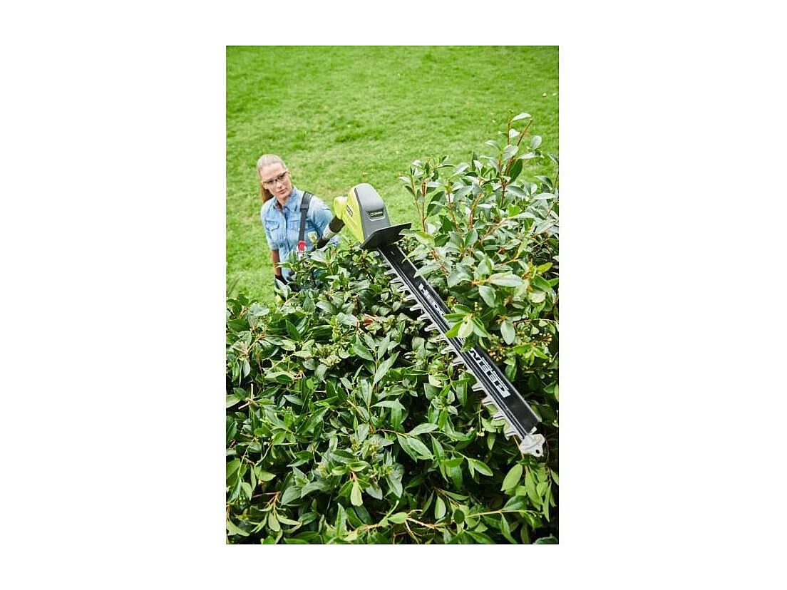 Taille-haies sur perche 36V - lames 50 cm - écartement 22 mm - tube d'extension 40 cm fourni - vendu sans batterie ni chargeur
