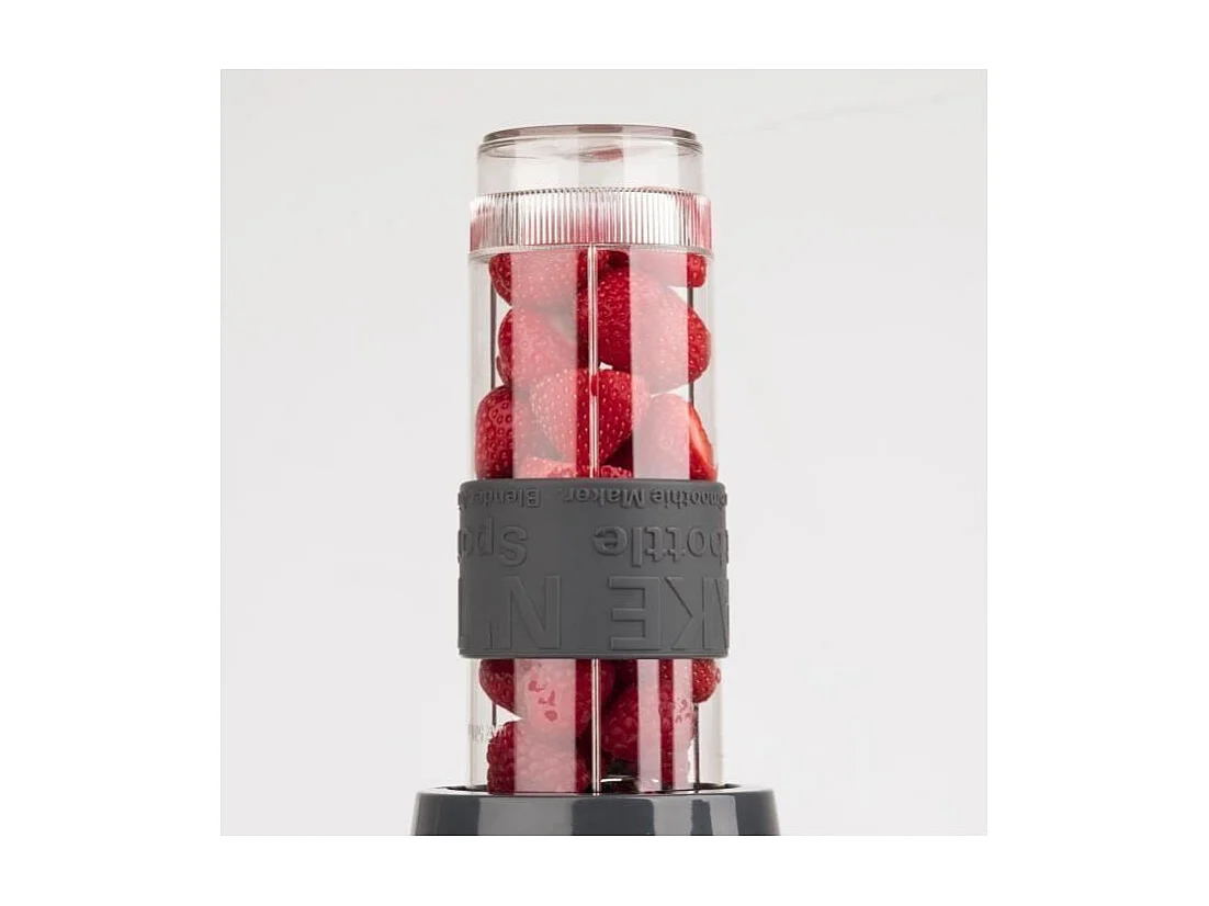 Draagbare Mini Blender 300W - 570ml Capaciteit - 2 Flessen - Zwart