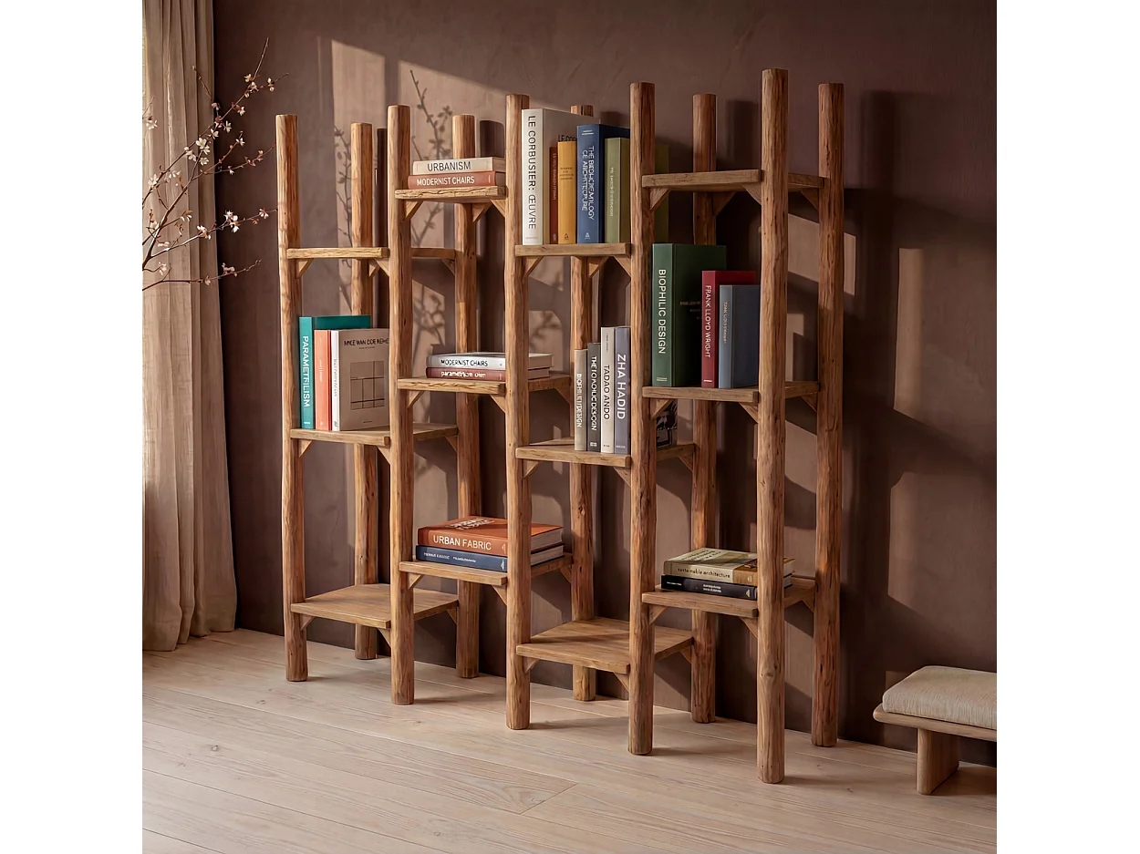 The Fabulook Rack Multiple Shelves - Natural