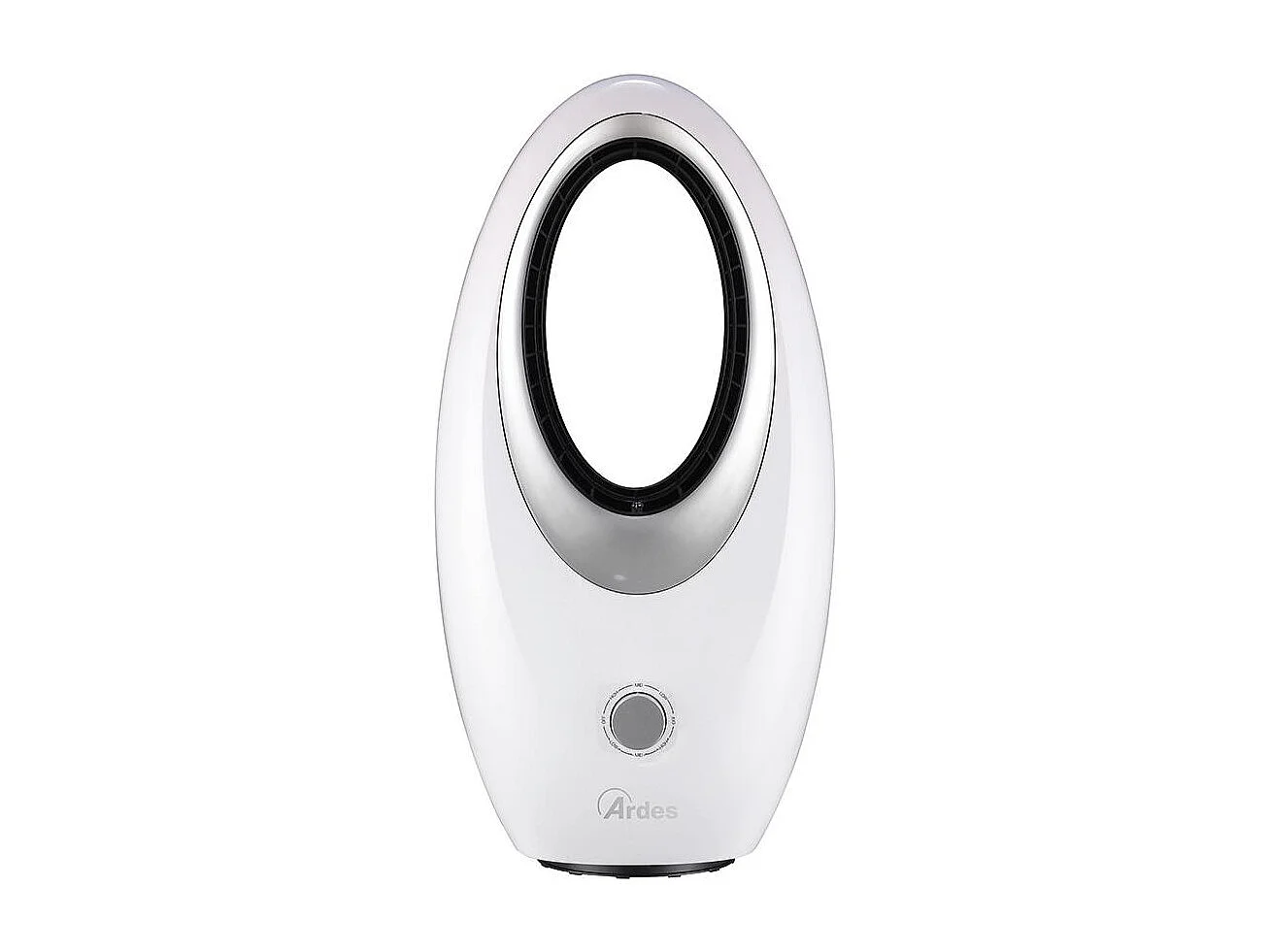 Ventilador Oscilante sem Pás Ardes AR5BL1M Prateado Branco 3 Velocidades