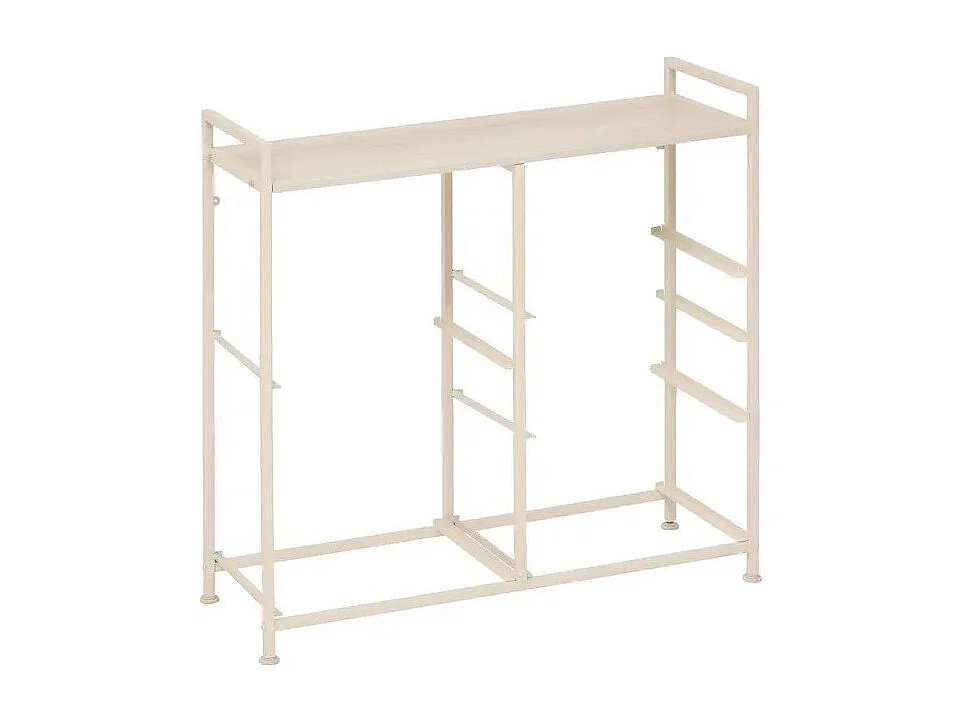 Meuble de Rangement 5 Tiroirs "Tissa" 83cm Beige