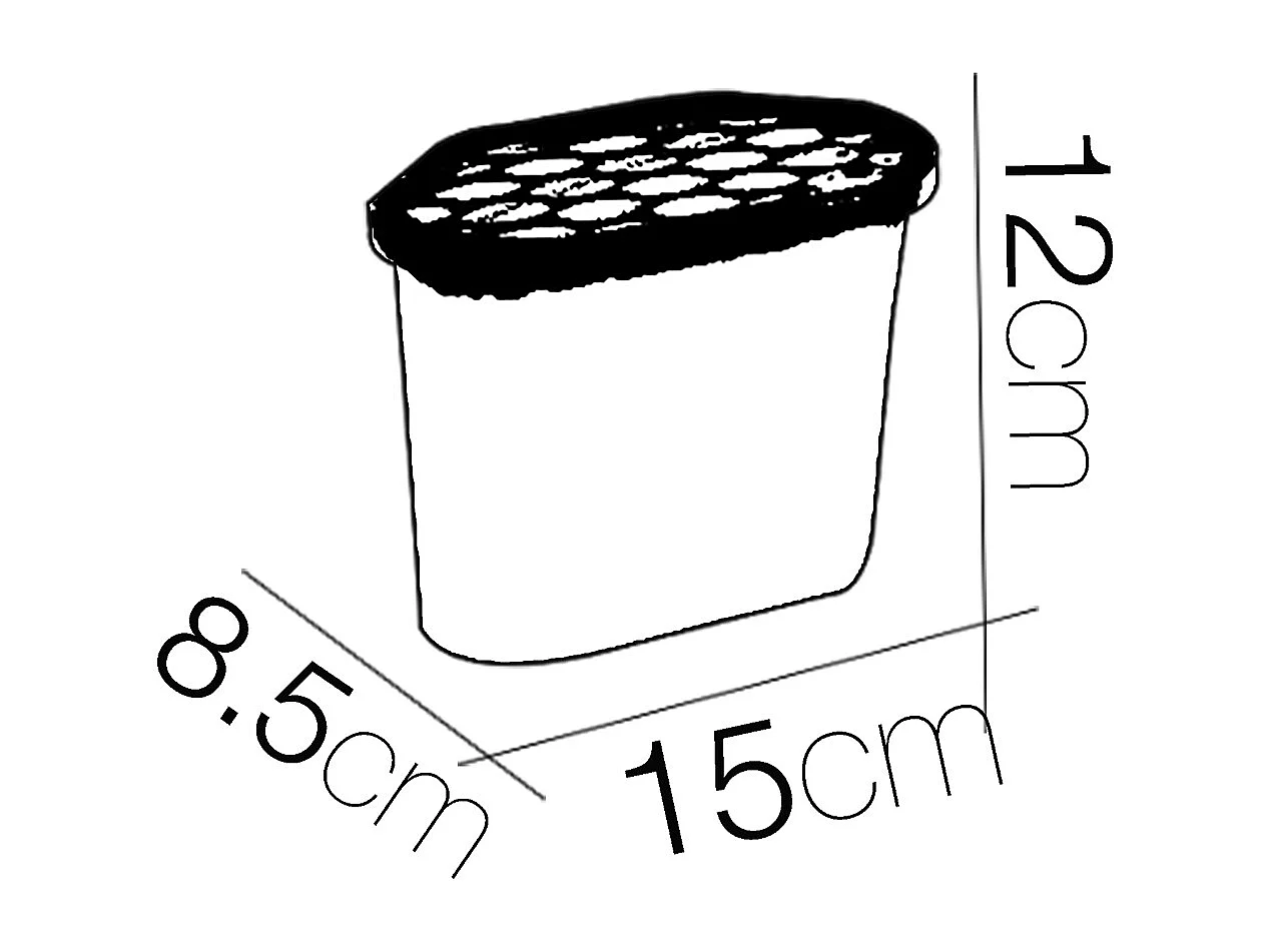 Lot de 6 déshumidificateurs absorbeurs d'Humidité parfumés, Lin,Cerise et jasmin (2 lin, 2 cerise , 2 jasmin), capacité 650 ml
