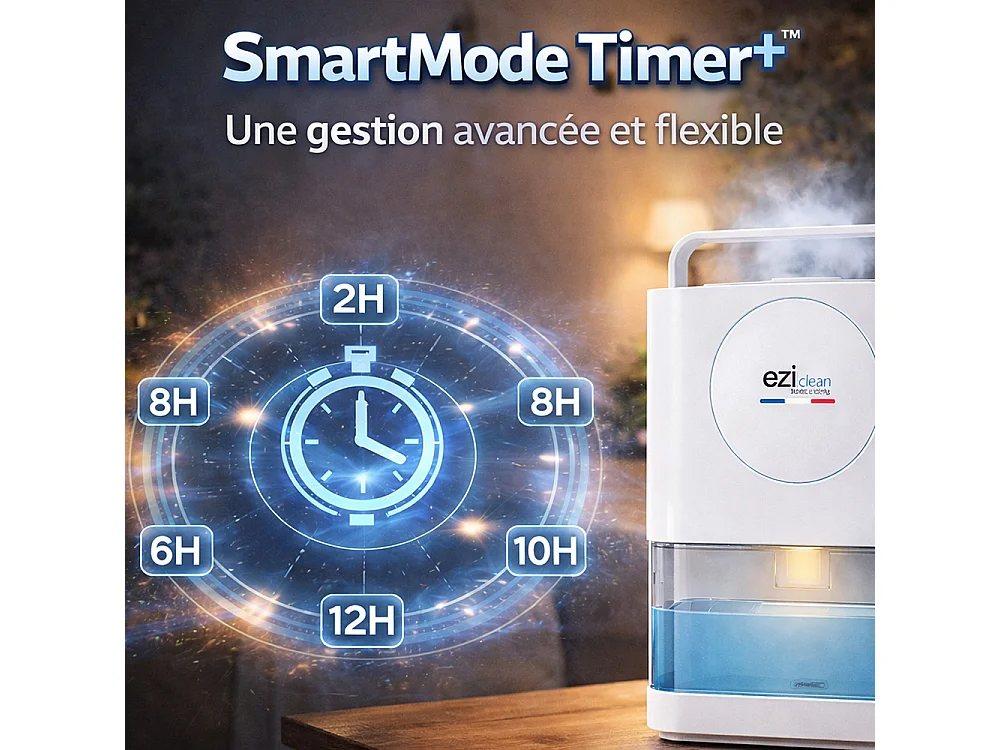 E.ziclean Déshumidificateur 0.6l/j blanc - DRYFLOWX