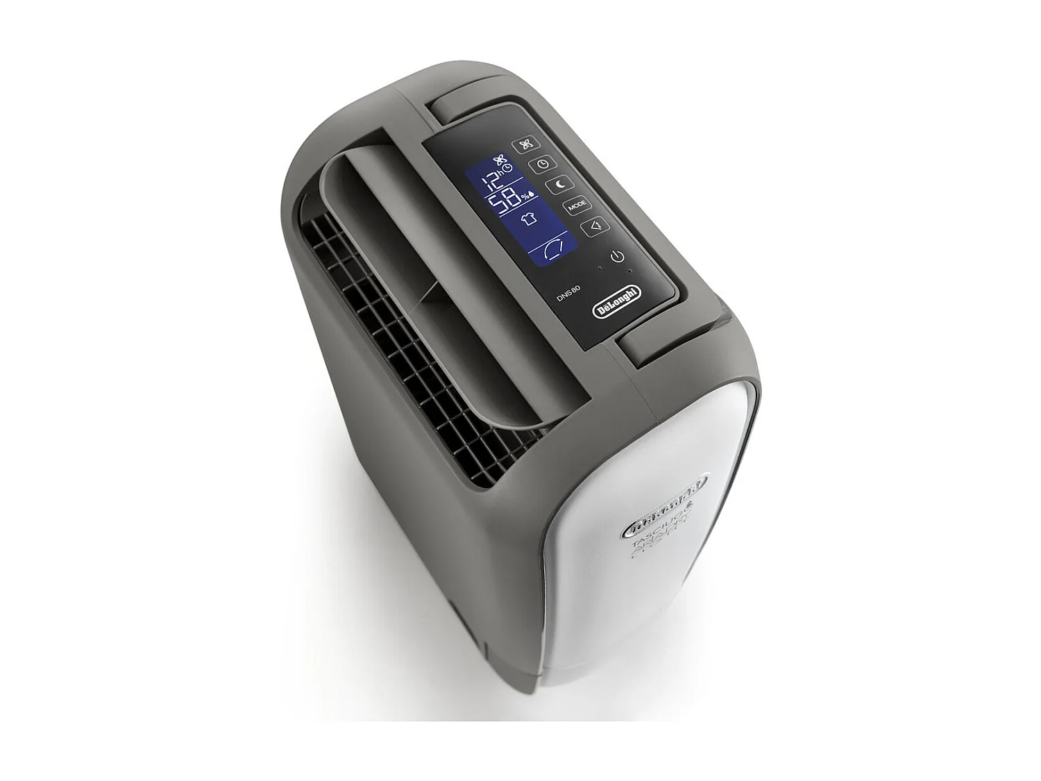 De’Longhi DNS80 Deumidificatore 2,8 L 34 dB Nero Grigio