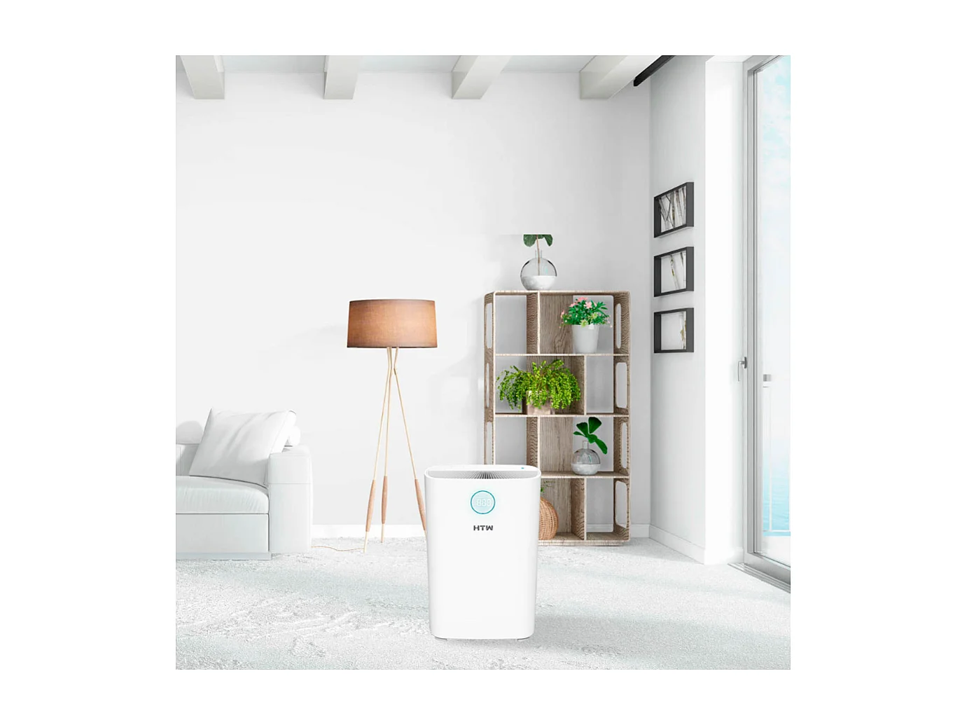Htw Purificateur d'air 61m² 35w - HTWPUR60SPAPL