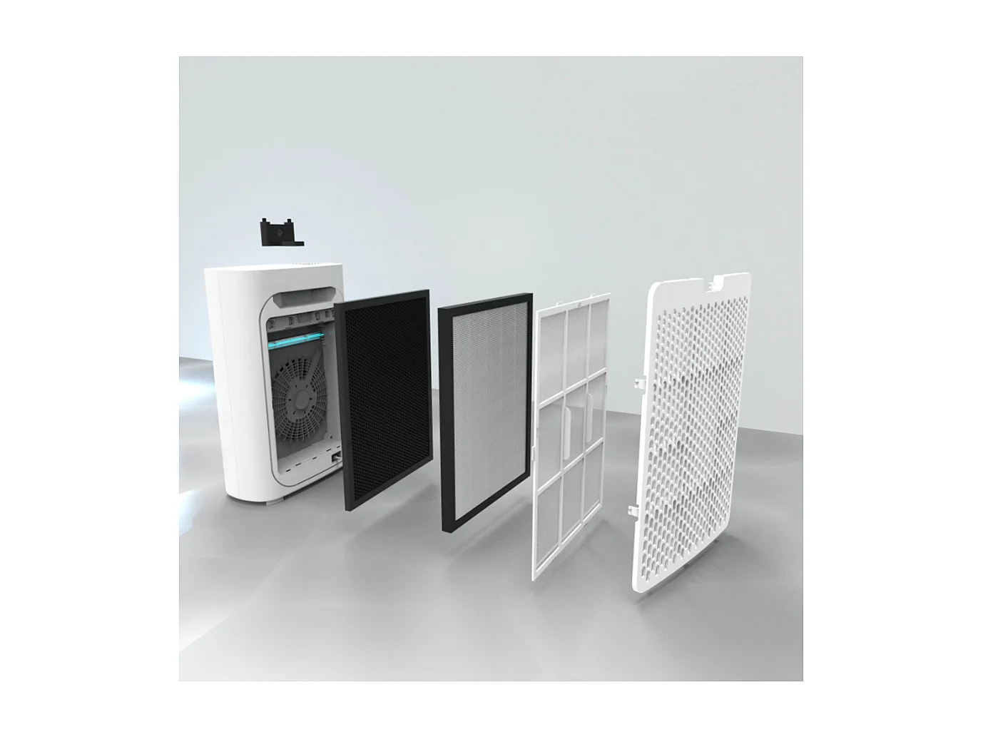 Htw Purificateur d'air 61m² 35w - HTWPUR60SPAPL