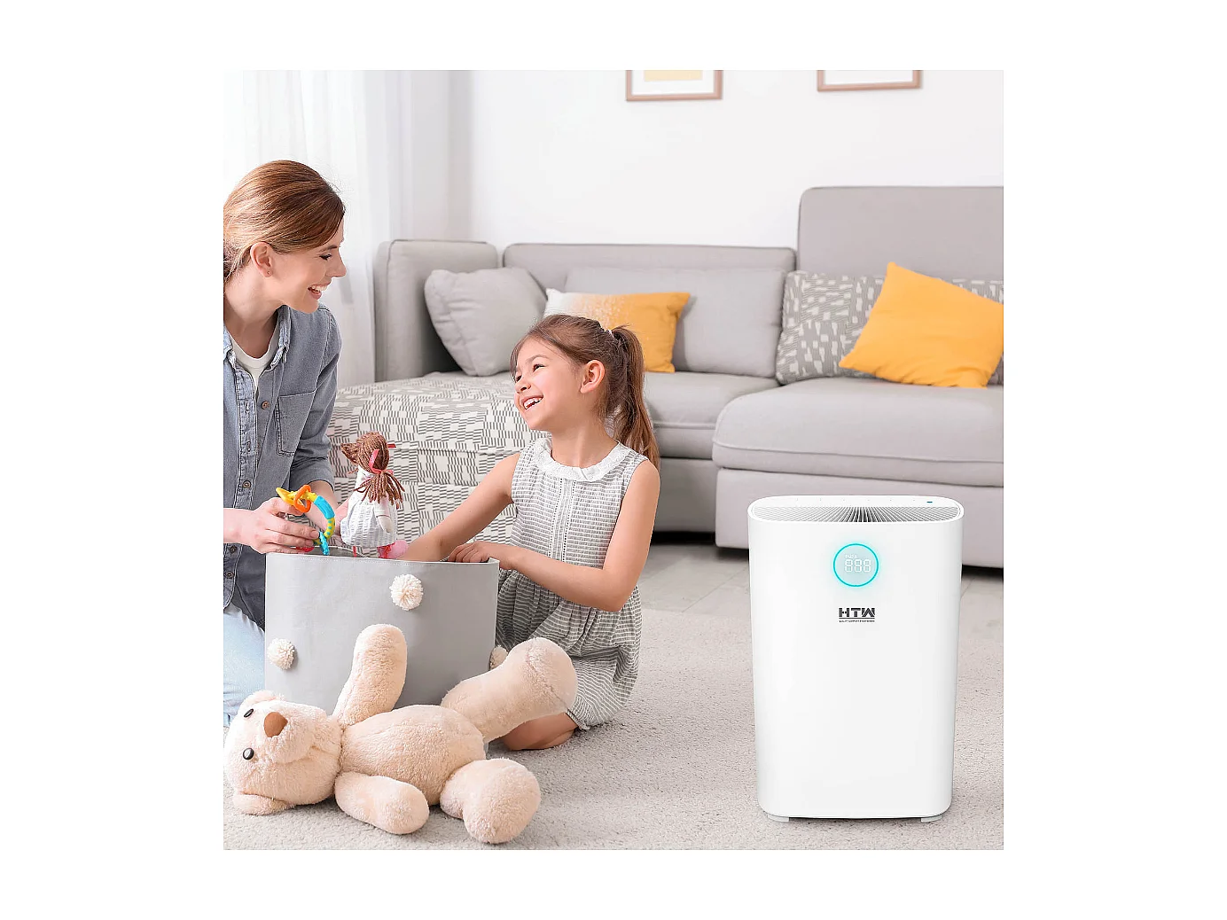 Htw Purificateur d'air 61m² 35w - HTWPUR60SPAPL
