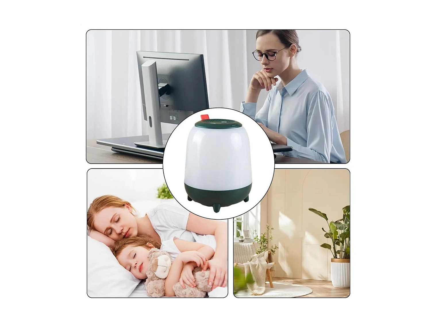 Radiateur - Portatif, avec ventilateur, protection contre surchauffe