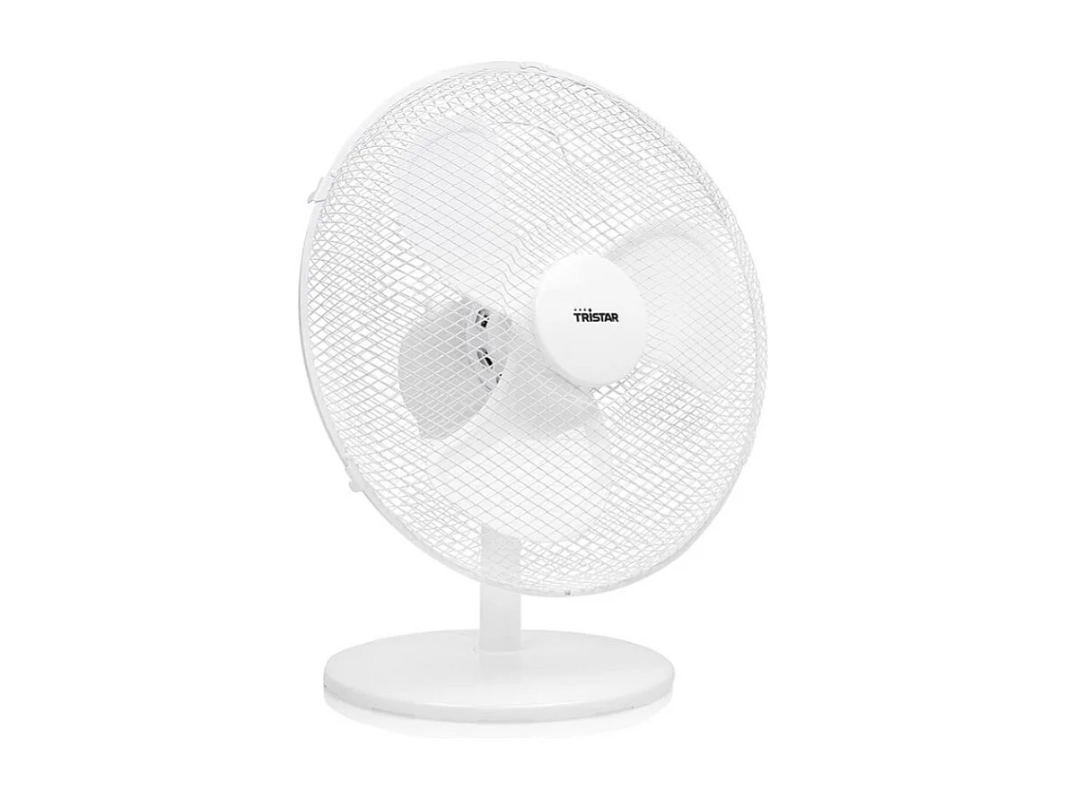 Tristar Ventilateur de table 40cm 45w blanc - VE-5727