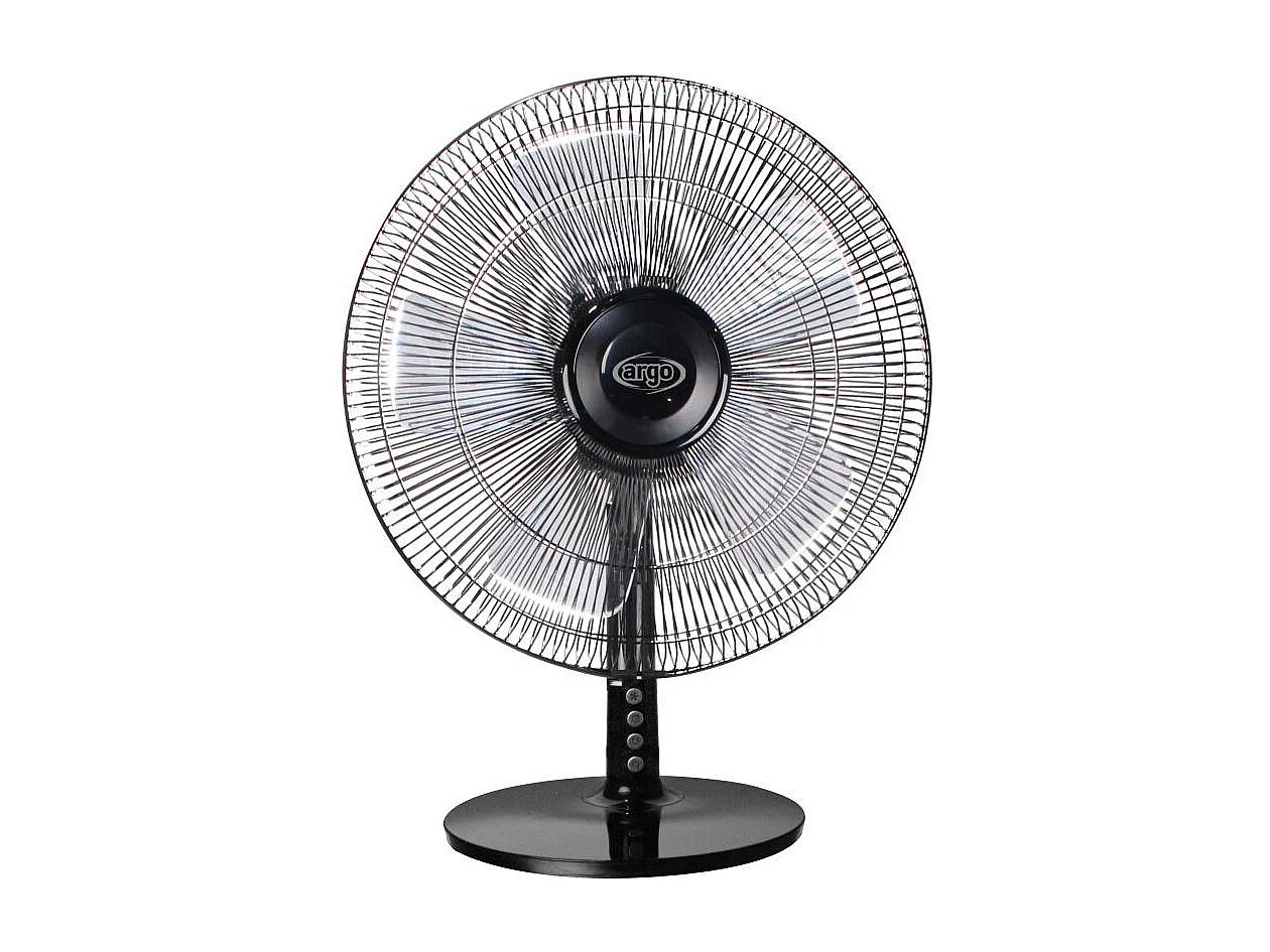 Argo Tablo Evo Ventilatore Domestico da Tavolo Nero