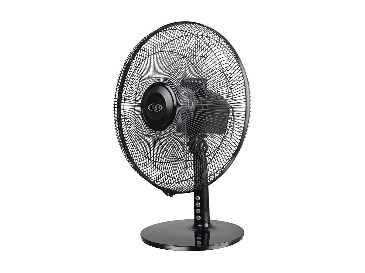 Argo Tablo Evo Ventilatore Domestico da Tavolo Nero