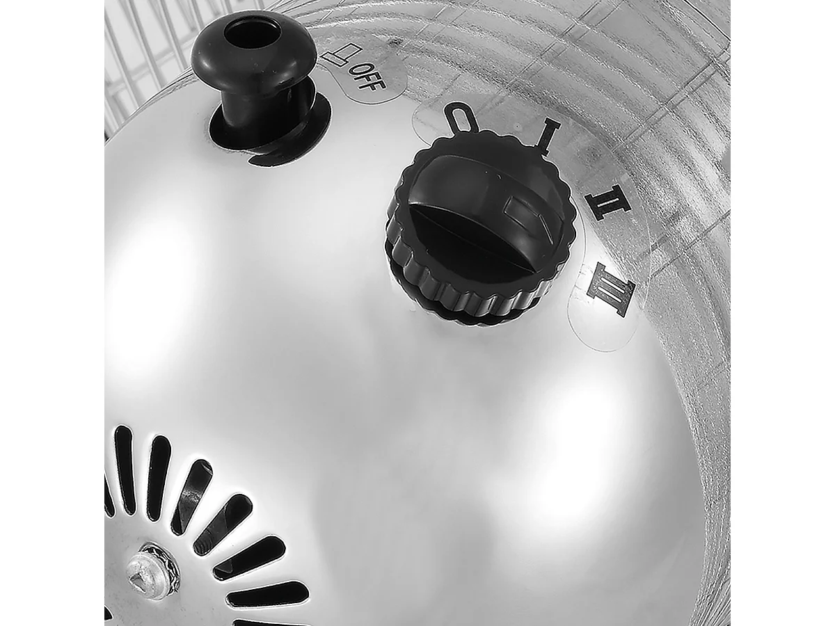 Ventilateur De Table En Métal 30 Cm – Inox