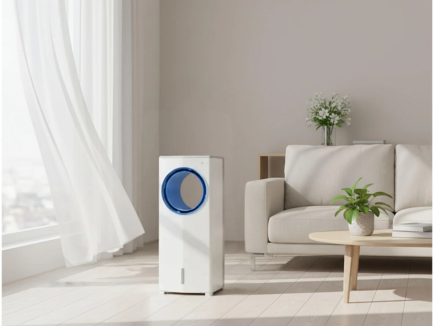 Refroidisseur à évaporation sans lames