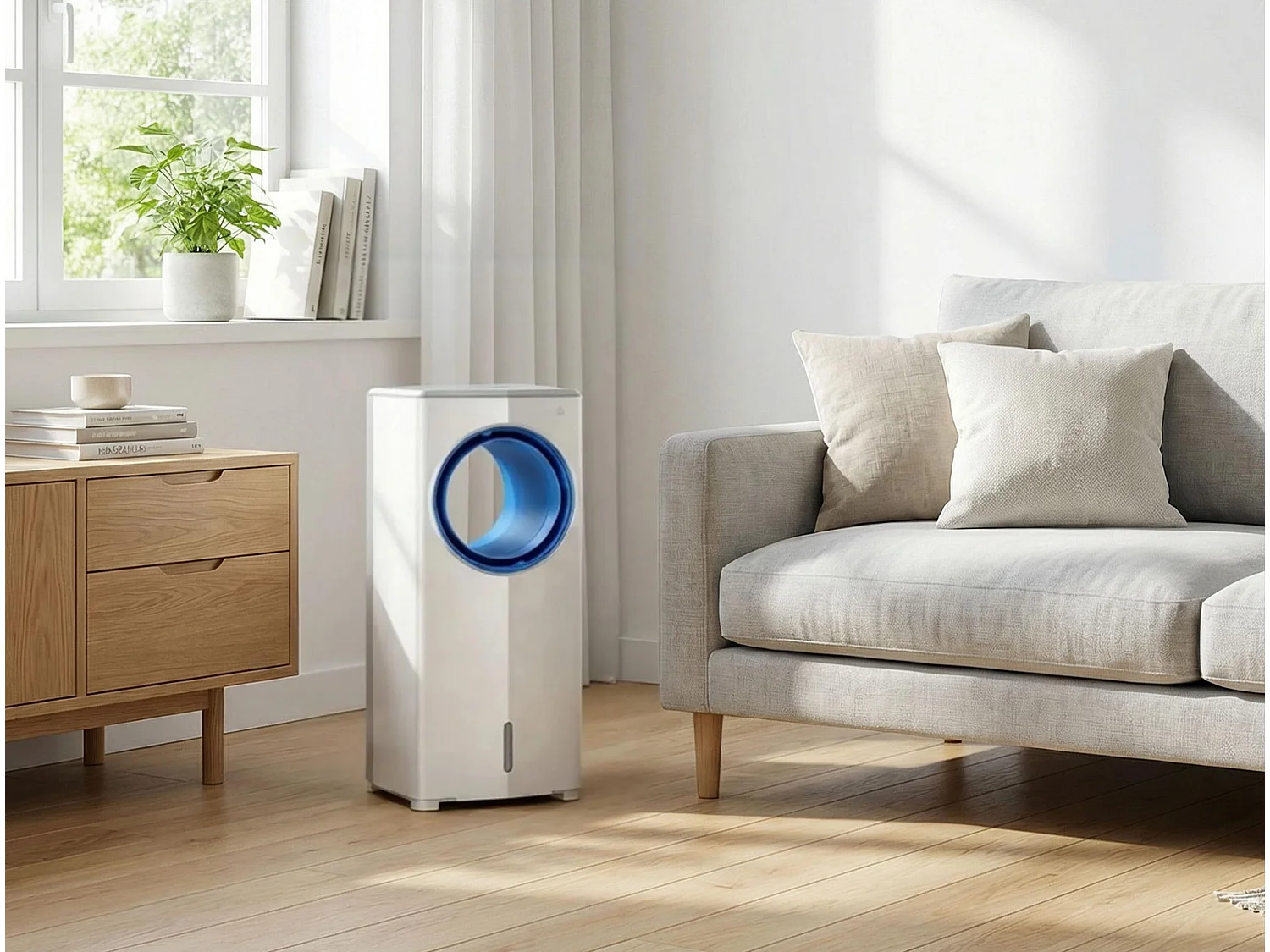 Refroidisseur à évaporation sans lames