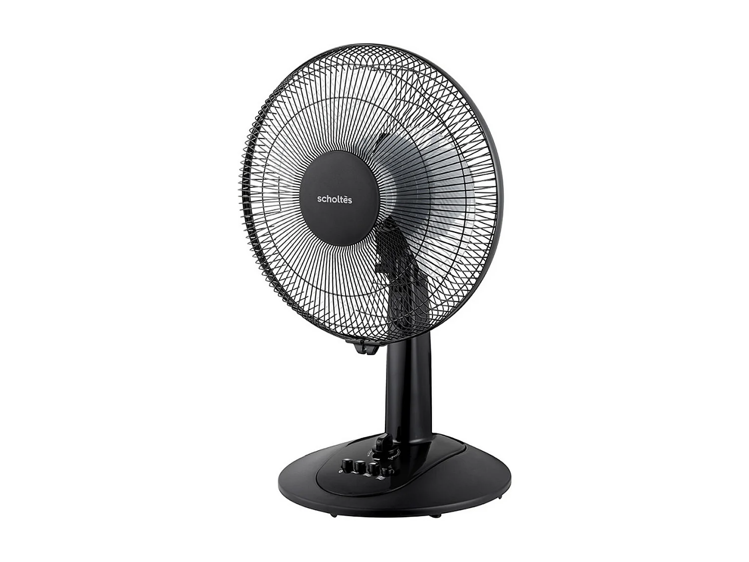 Scholtes Ventilateur de table 30cm 55w 3 vitesses noir - SCVEL530E