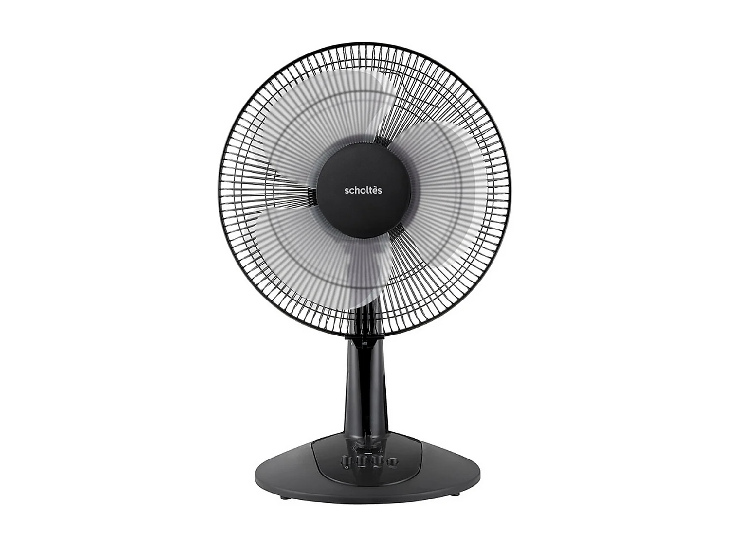 Scholtes Ventilateur de table 30cm 55w 3 vitesses noir - SCVEL530E
