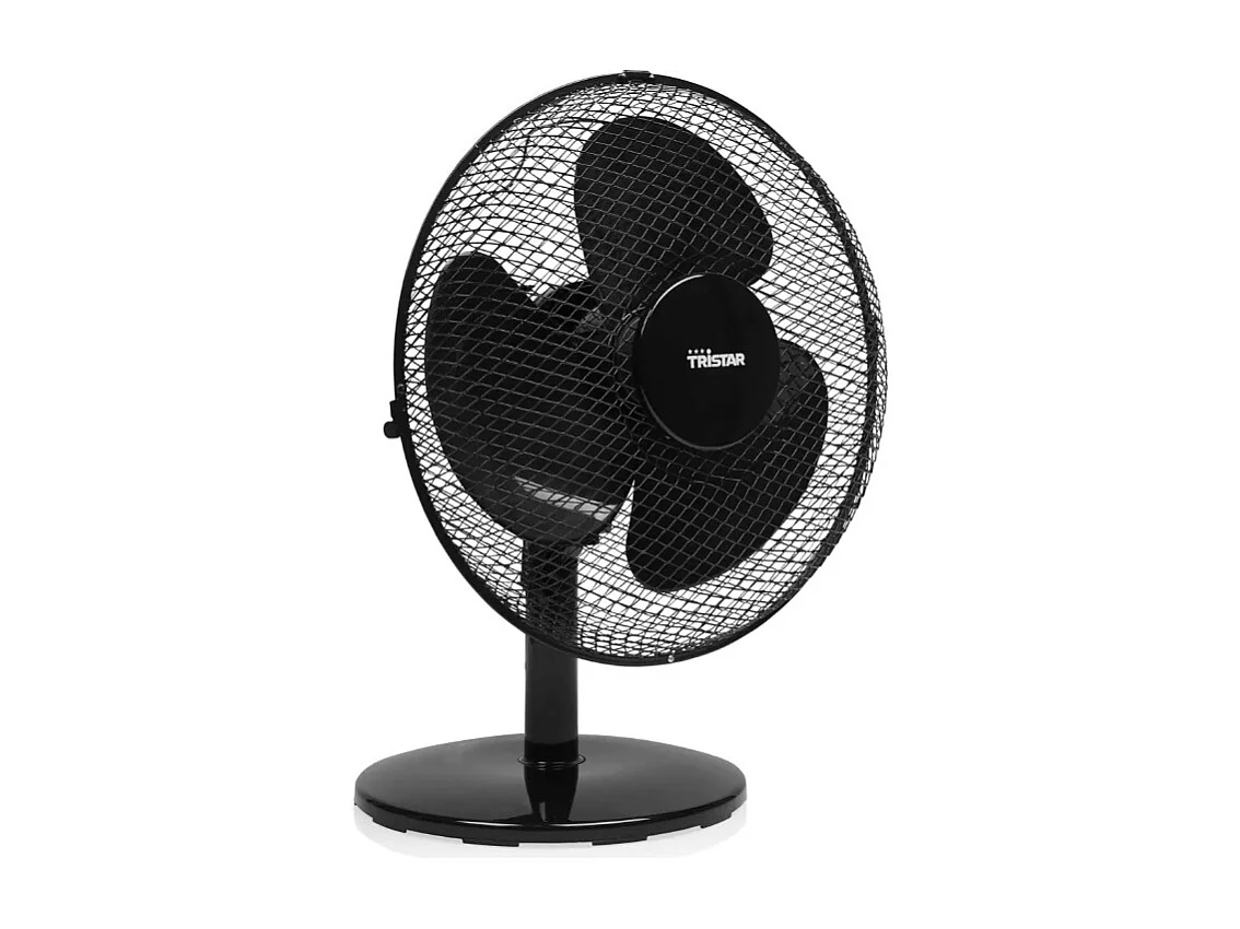Tristar Ventilateur de table 40w 30cm 3 vitesses noir - VE-5725