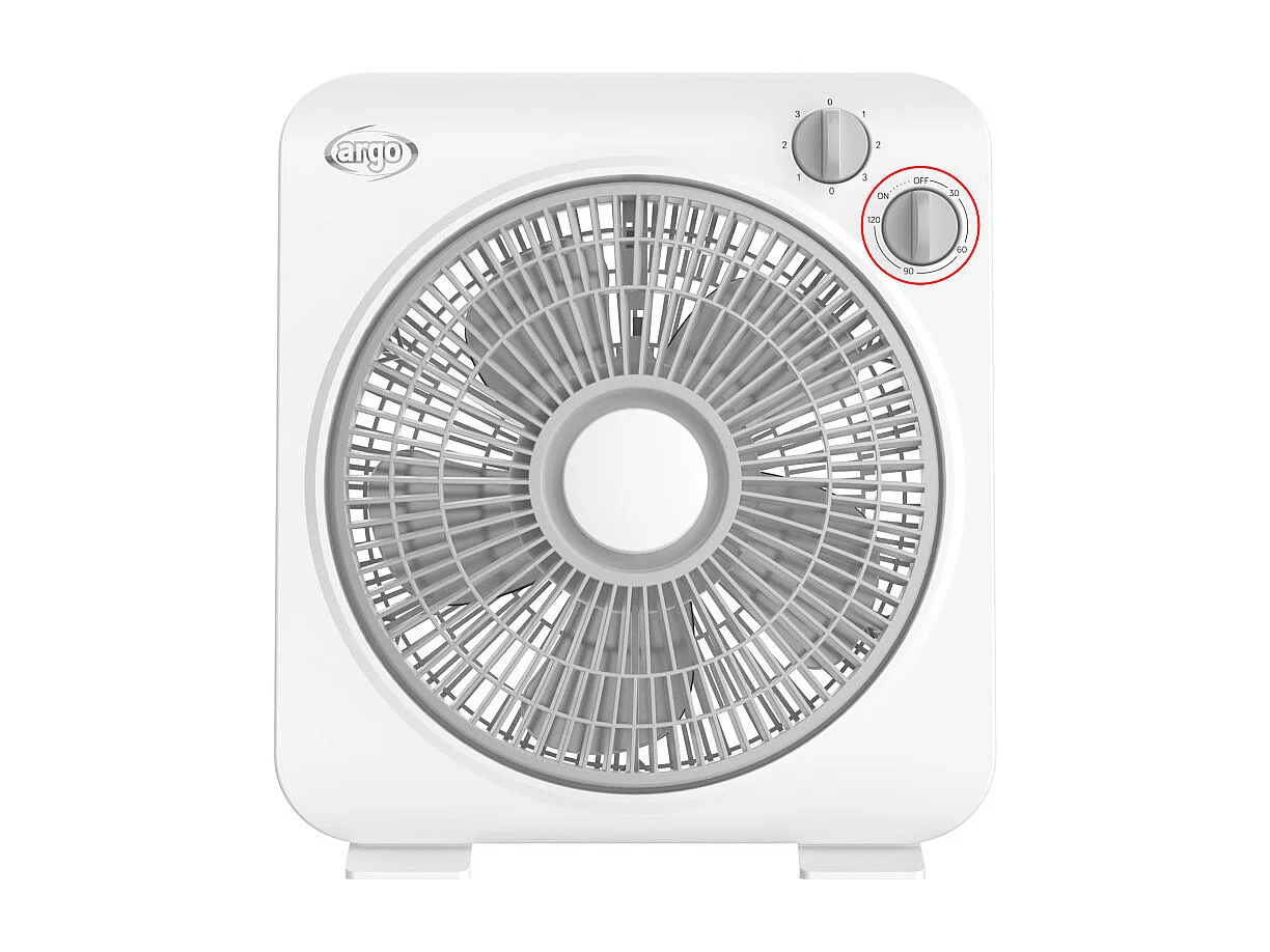 Argoclima Boxy Ventilatore Box 5 Pale Bianco