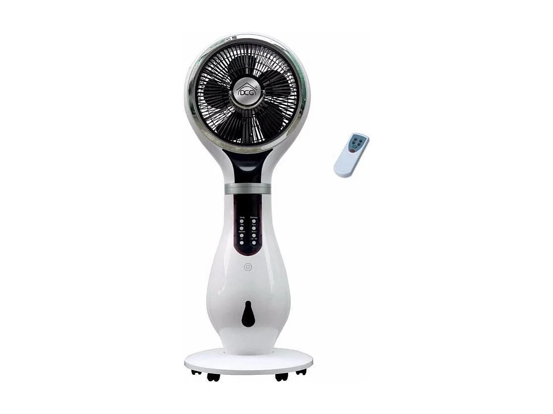 DCG Eltronic VE1850 ventilateur Noir, Blanc