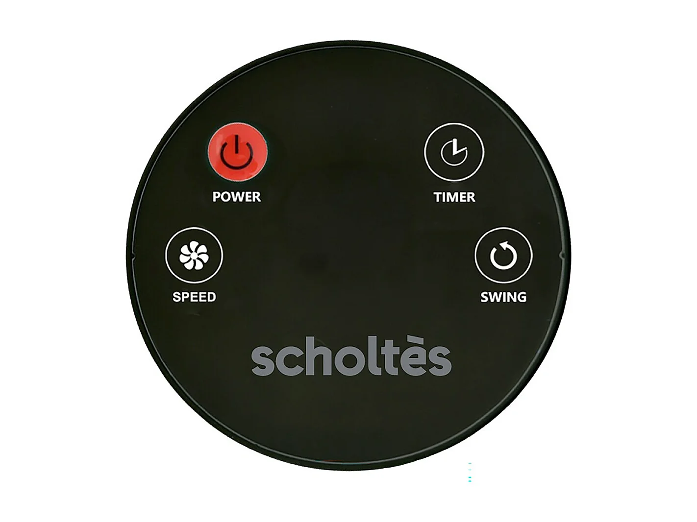 Scholtes Ventilateur sur pied 40cm 25w noir - SCUS800DT