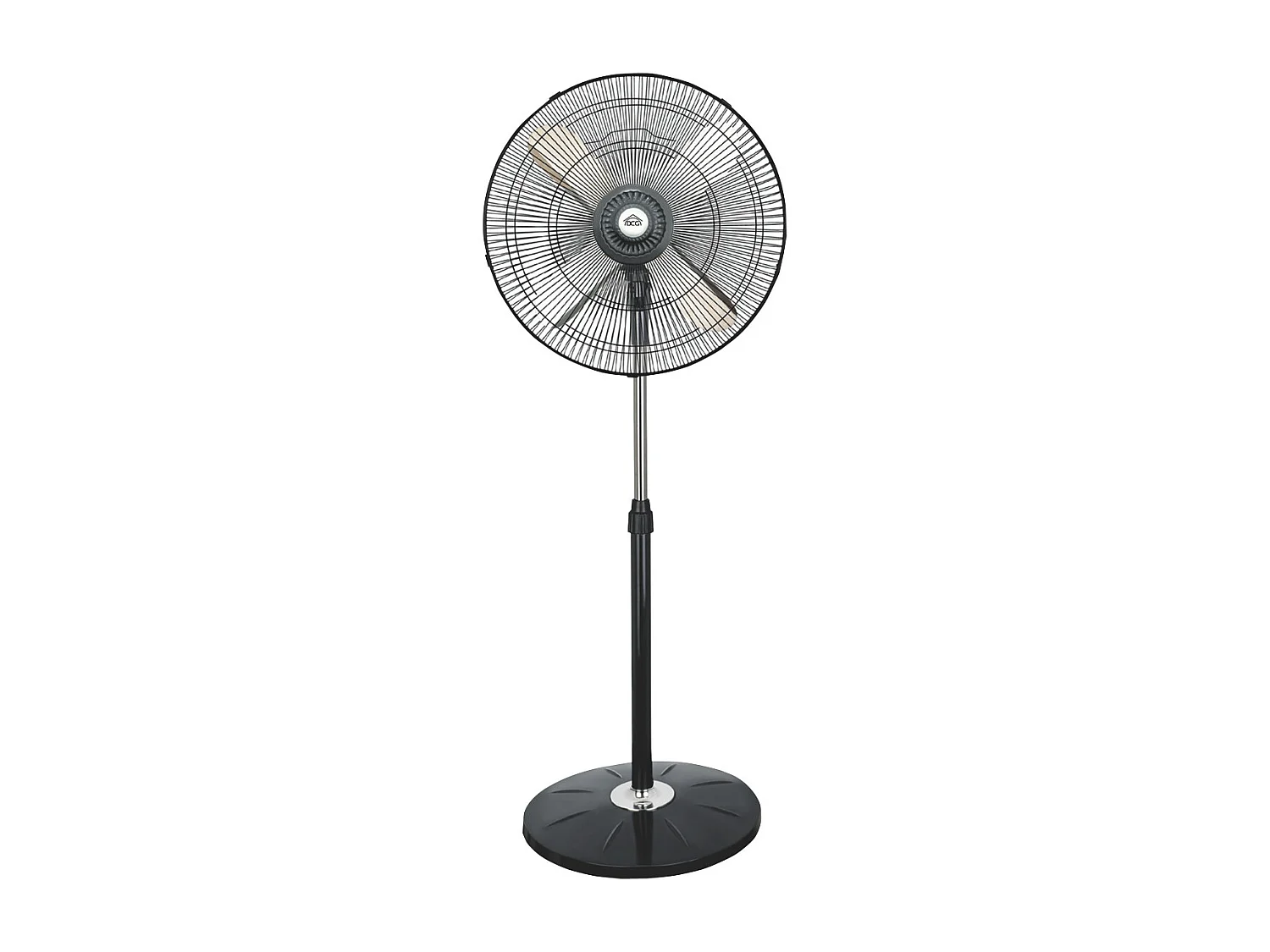 DCG Eltronic VE1655 B ventilatore Nero, Bianco
