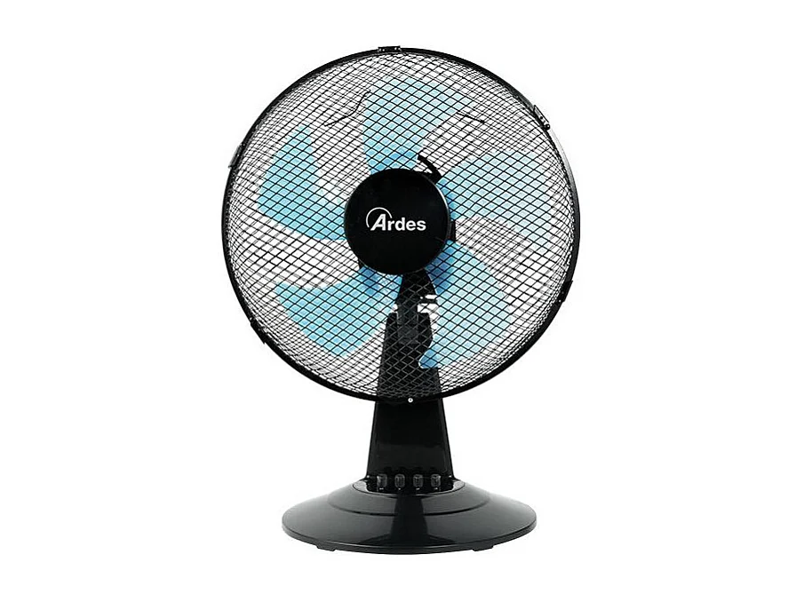 Ardes 5ST30N Ventilatore da Tavolo Steelo 30 New Easy Nero