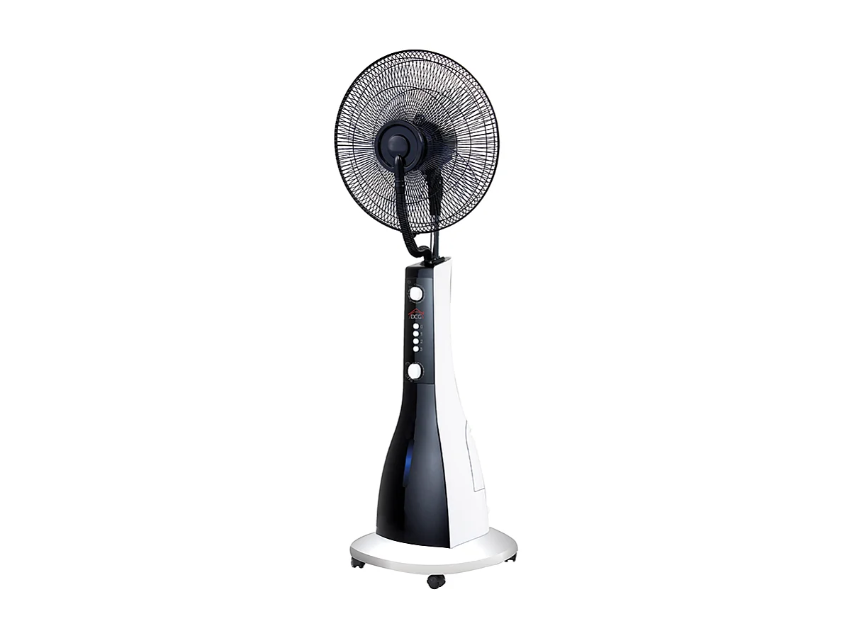 DCG Eltronic VE1900 ventilateur Noir, Blanc