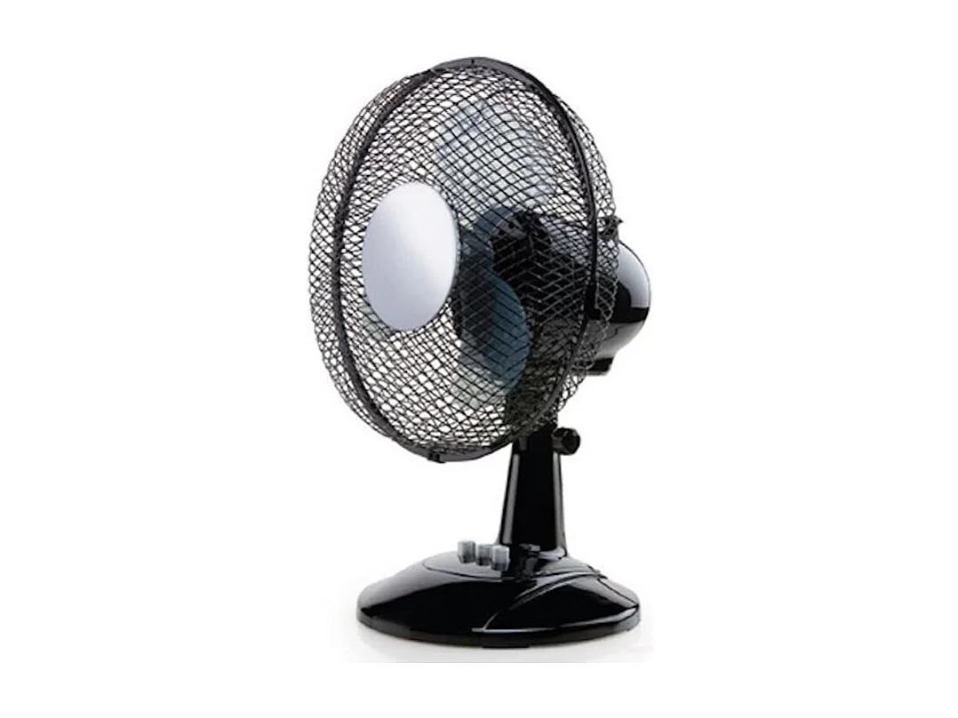 Domo Ventilateur de table 30w 23cm 2 vitesses noir - DO8138