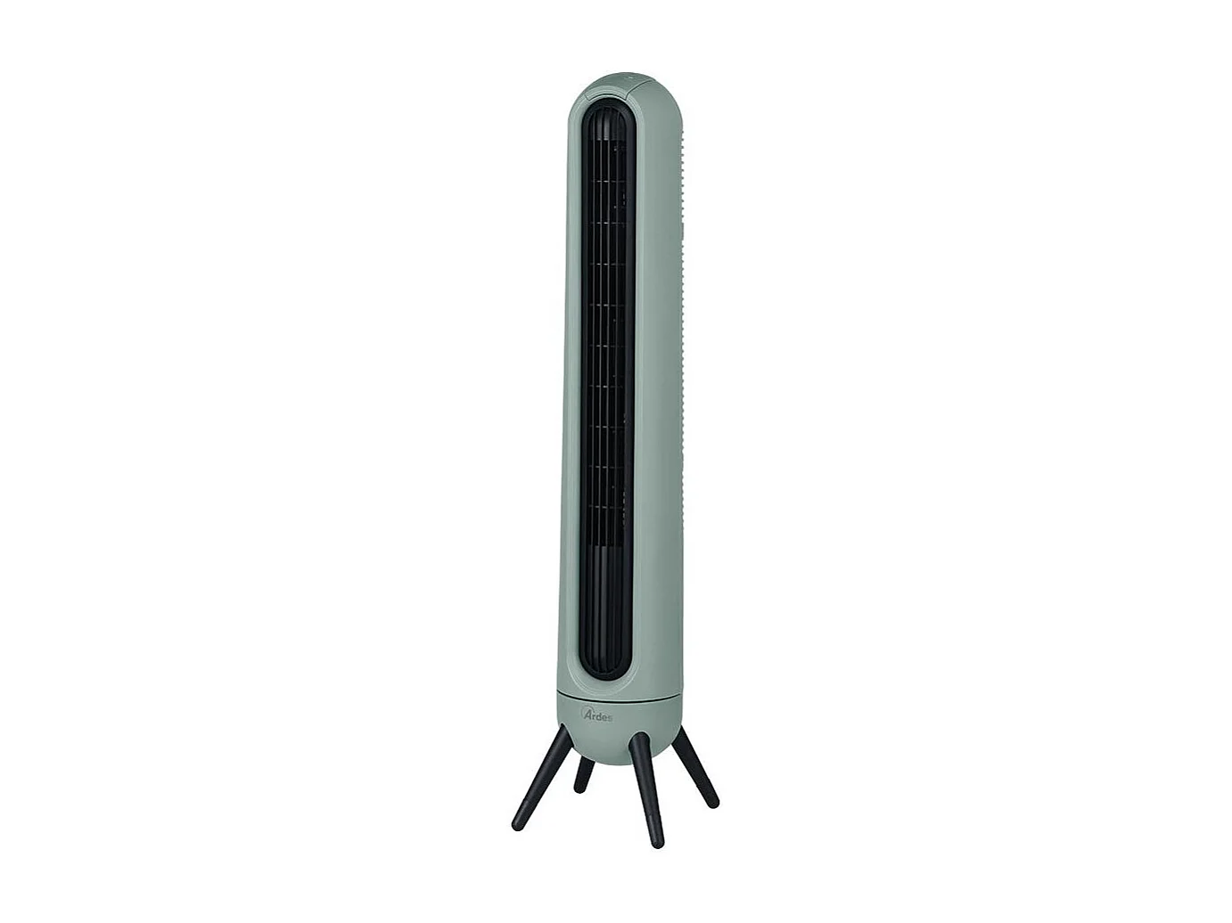 Ventoinha de Torre Ardes AR5T1001 com Controlo Remoto e Ecrã LED, Cinzento, 3 Velocidades, Brisa Natural, Modo Noturno