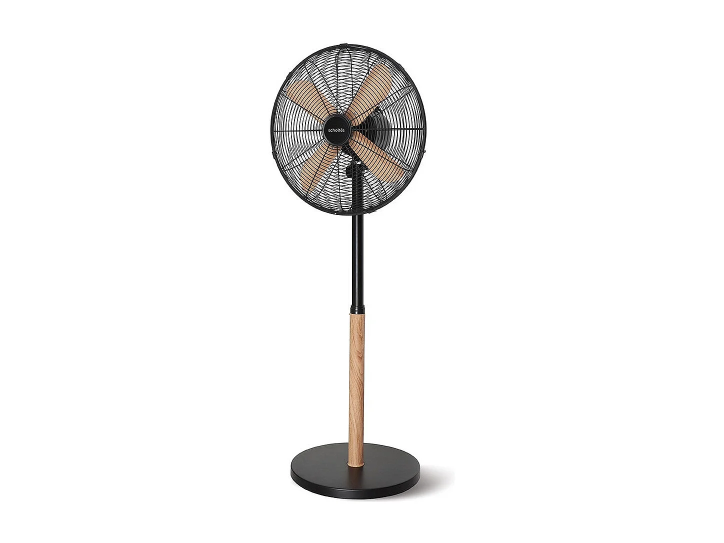 Scholtes Ventilateur sur pied 40cm 55w noir - SCVEL040BW