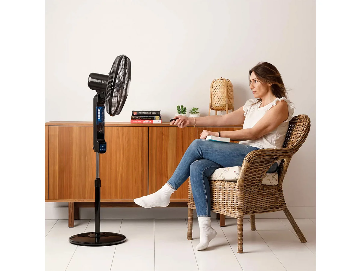 Taurus Alpatec Ventilateur sur pied 40cm 45w anti moustiques - BOREAL DIGITAL NO MOSKIT