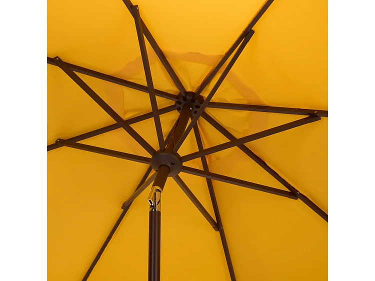 Parasol Jaune OPEN: 256 x 256 X 251 CLOSE: 15 x 15 x 251 - Henry