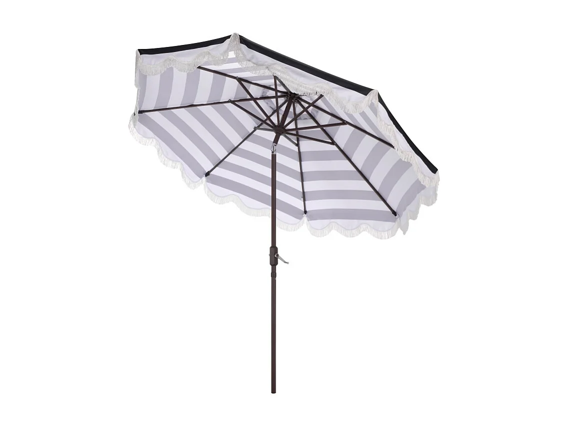 Parasol Noir/Rayure OPEN: 256 x 256 X 251 CLOSE: 15 x 15 x 251 - Thomas