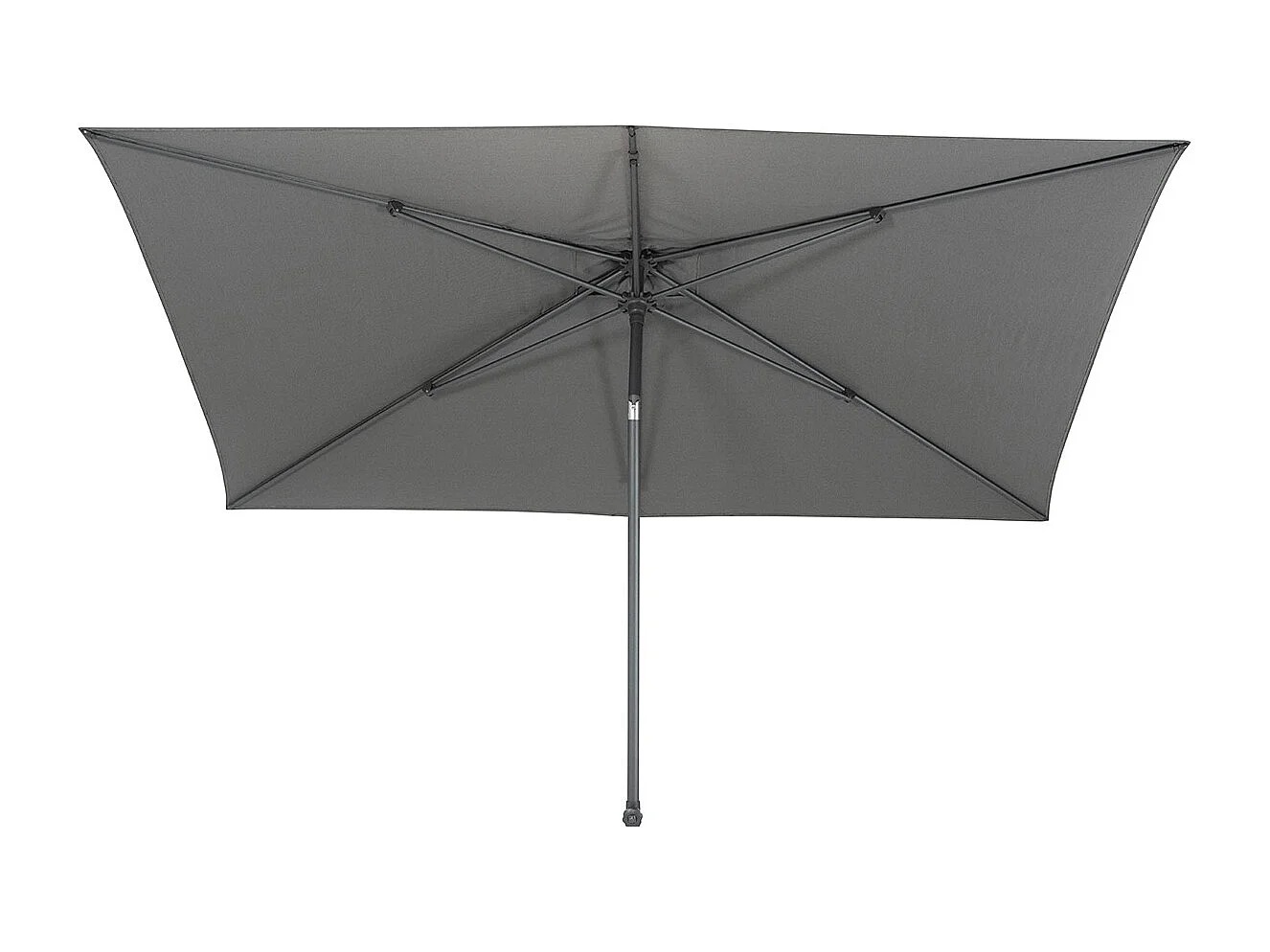 4 Seasons Azzurro stokparasol 200x300 cm Charcoal solefin