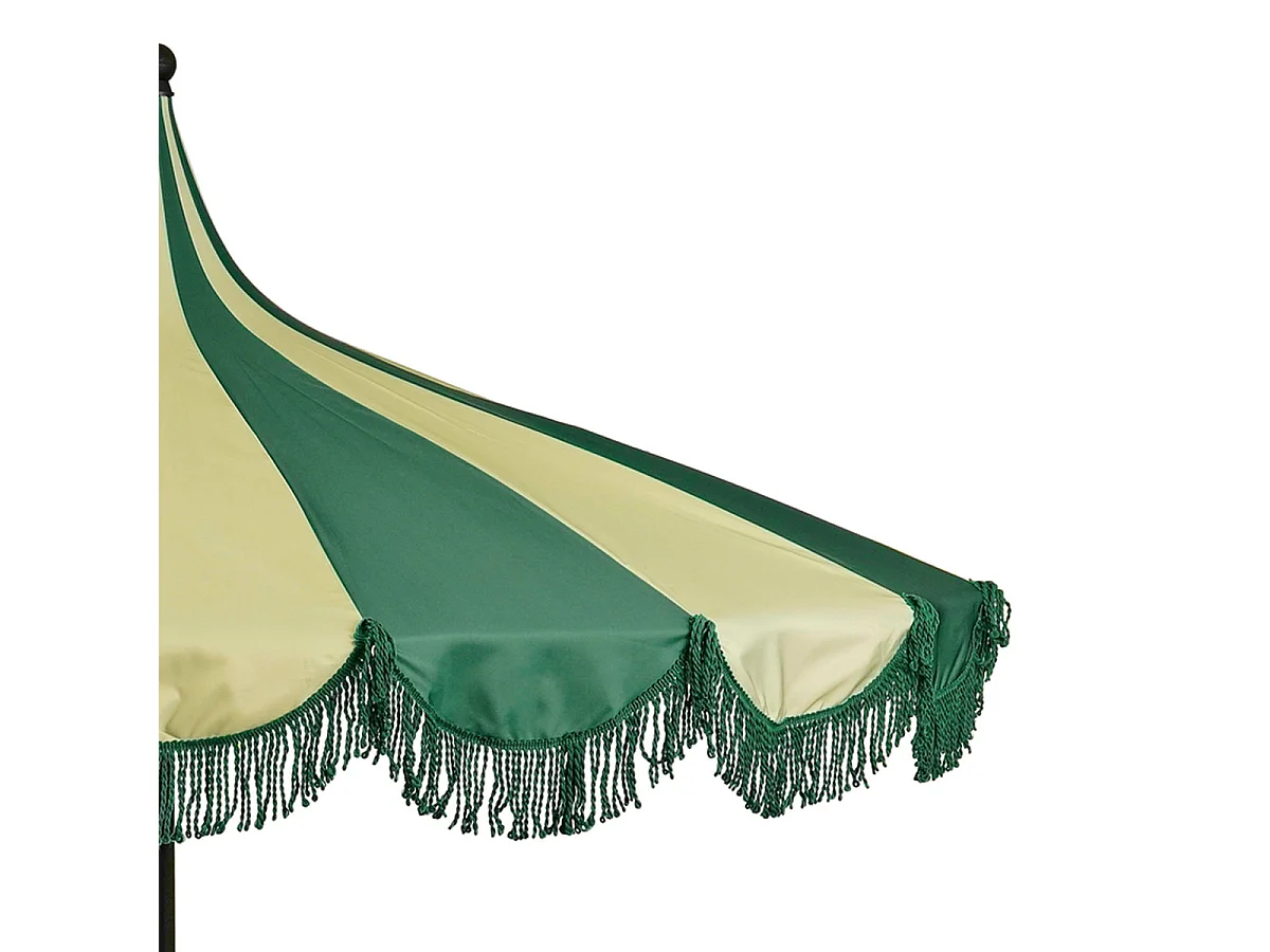 Edelman Kim stokparasol donker groen - Ø235 x 238 cm