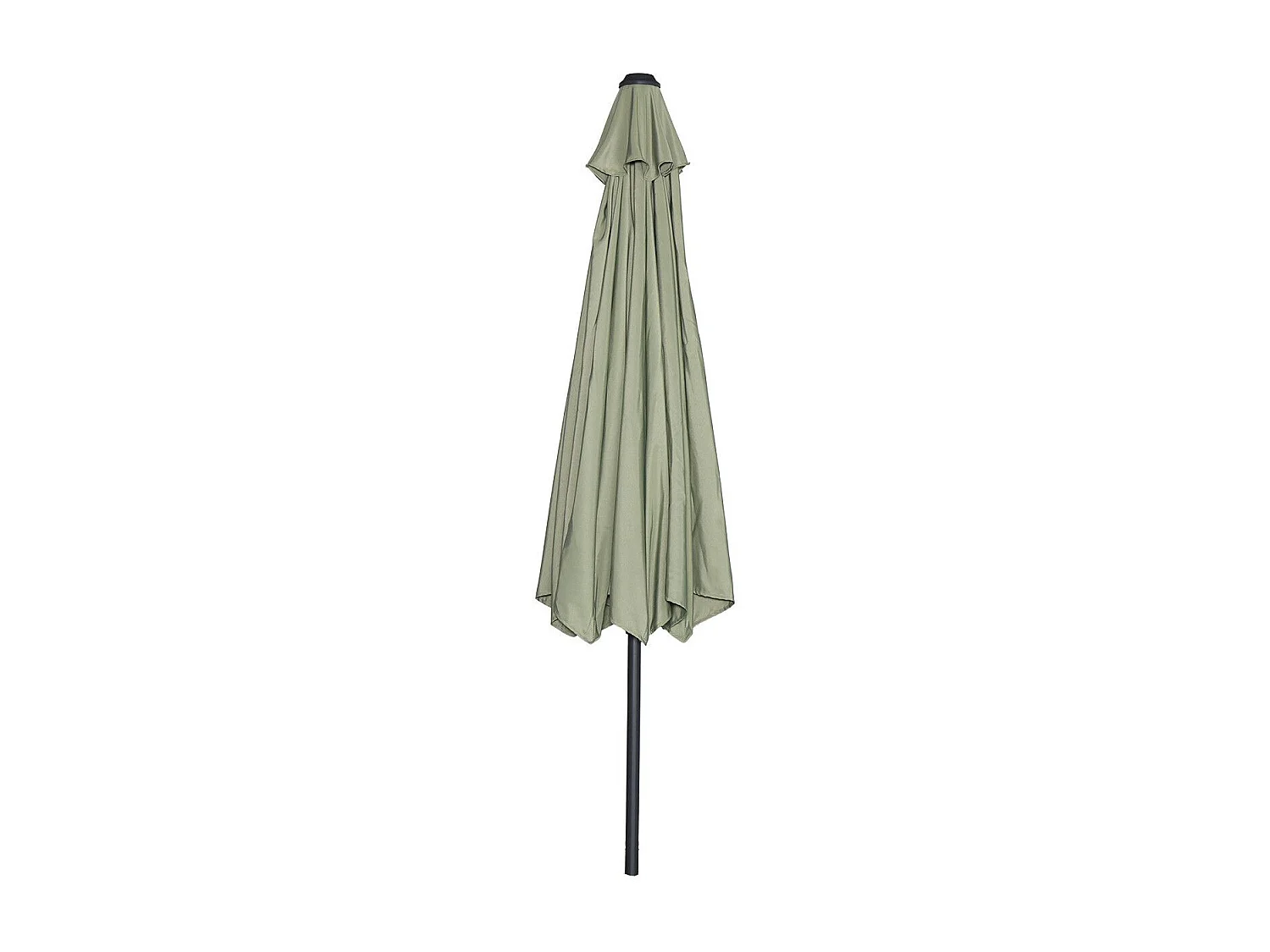 Garden Impressions Lotus stokparasol Ø300 cm - olijf incl parasolhoes en 40 kg Eureka parasolvoet