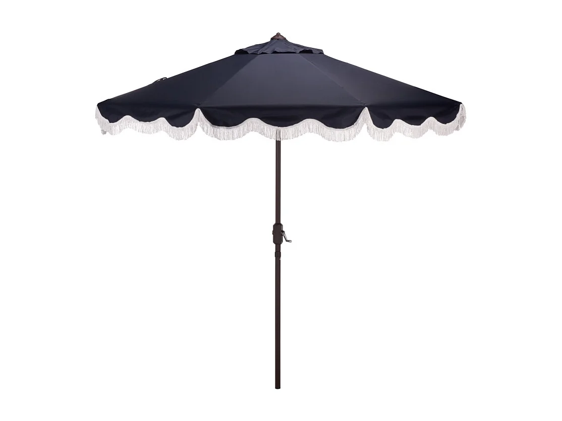 Parasol Bleu Marine OPEN: 256 x 256 X 251 CLOSE: 15 x 15 x 251 - Henry