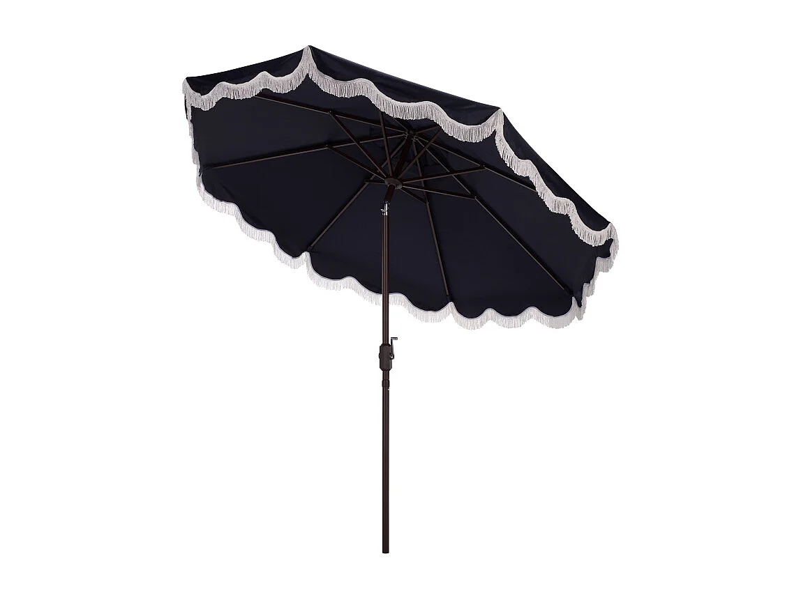Parasol Bleu Marine OPEN: 256 x 256 X 251 CLOSE: 15 x 15 x 251 - Henry