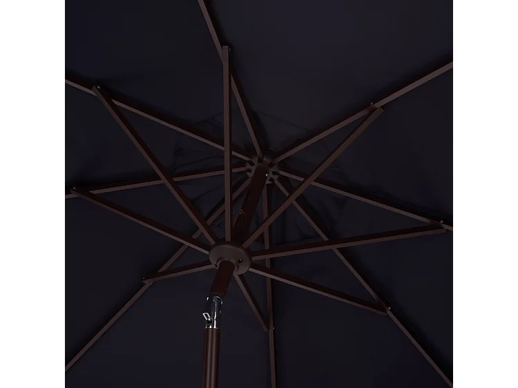 Parasol Bleu Marine OPEN: 256 x 256 X 251 CLOSE: 15 x 15 x 251 - Henry
