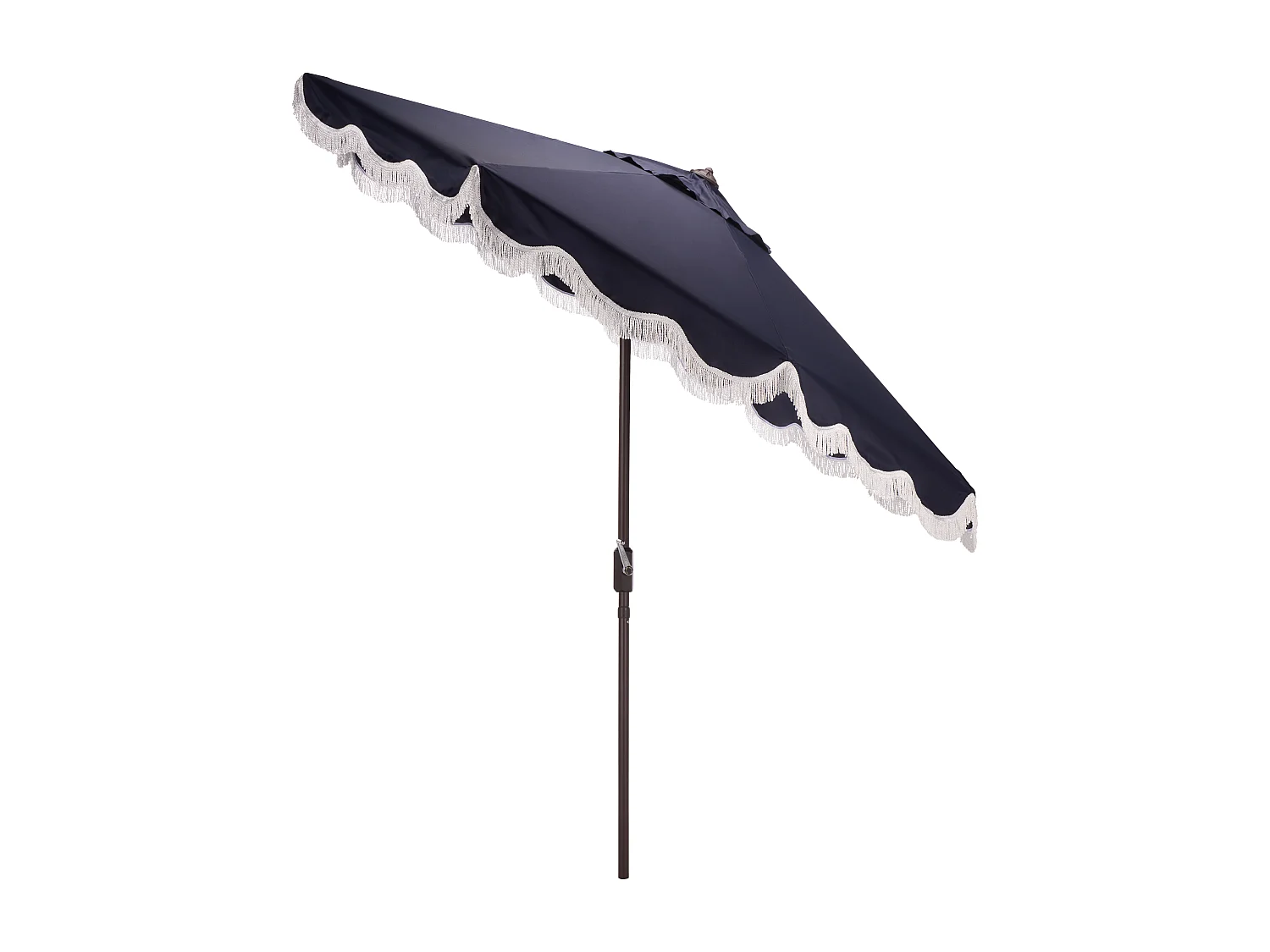 Parasol Bleu Marine OPEN: 256 x 256 X 251 CLOSE: 15 x 15 x 251 - Henry