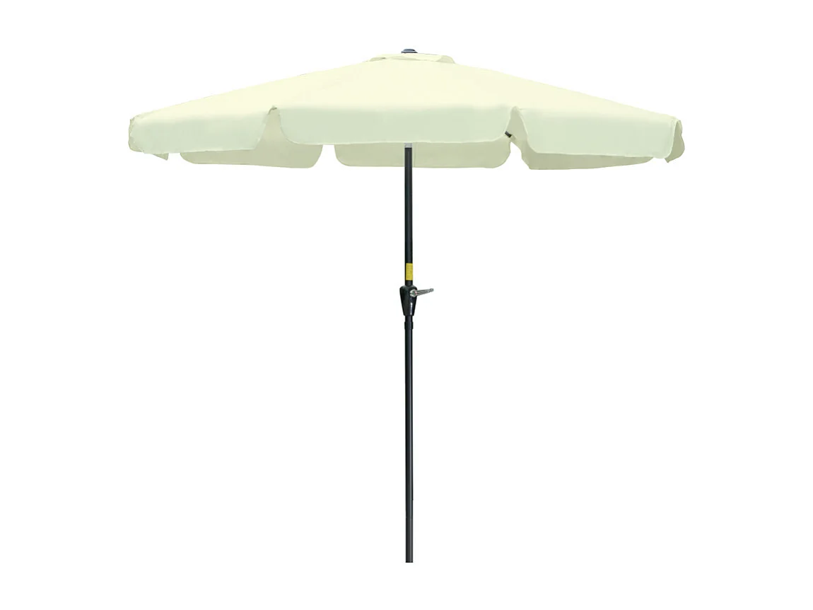 Parasol Belmorado Inclinable Protection UV50+ Résistant Beige 266 cm